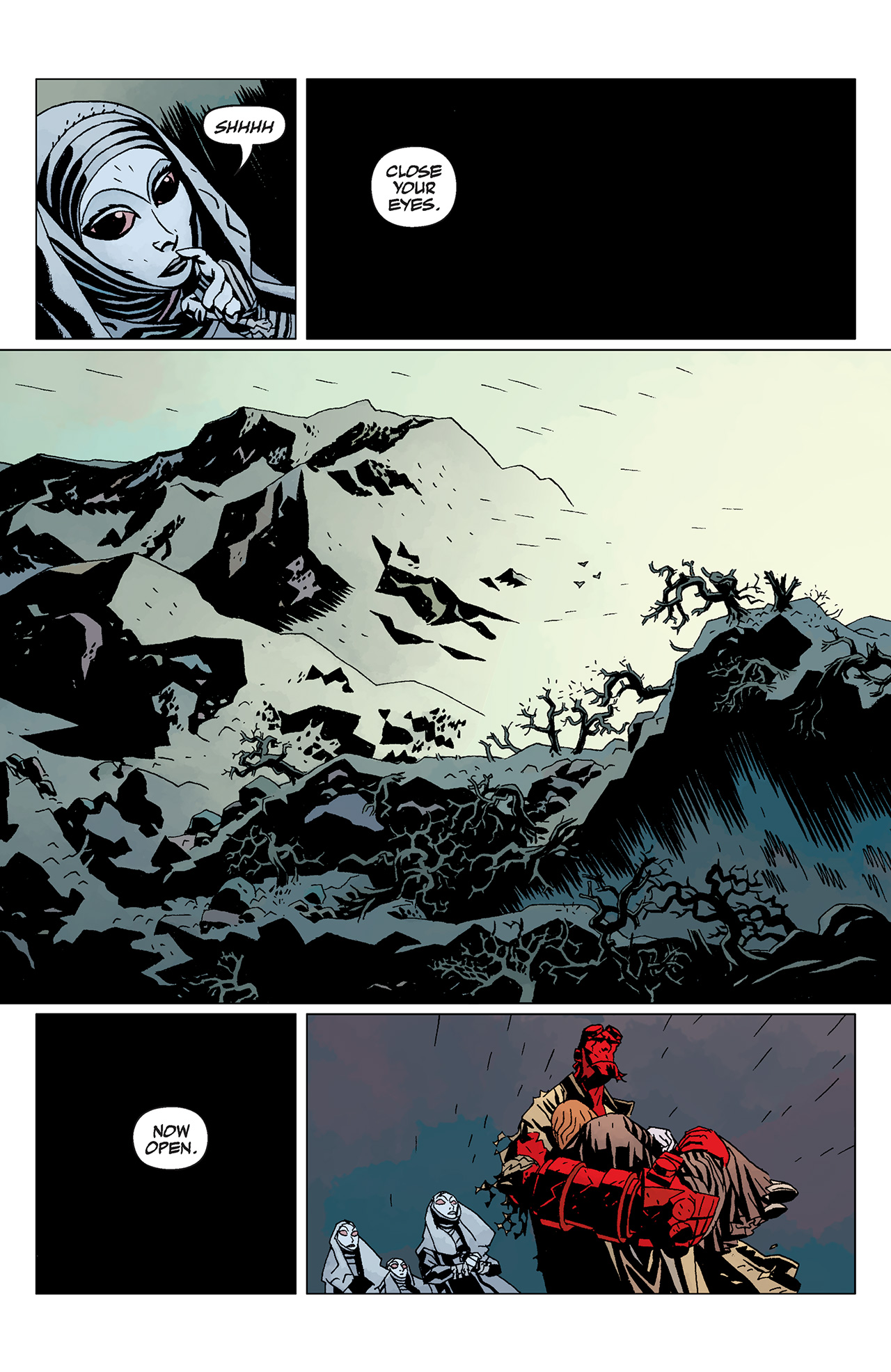 Read online Hellboy: The Wild Hunt comic -  Issue #4 - 19