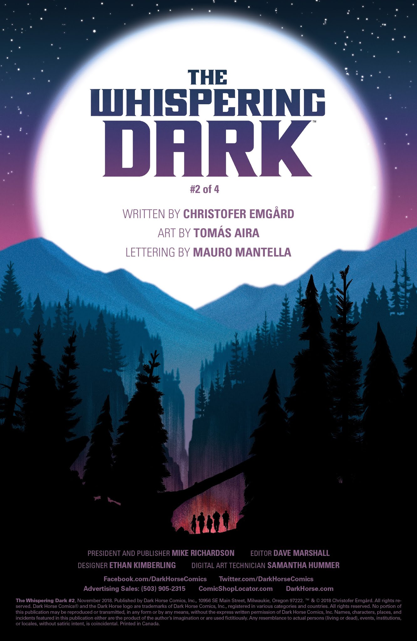 Read online The Whispering Dark comic -  Issue #2 - 2