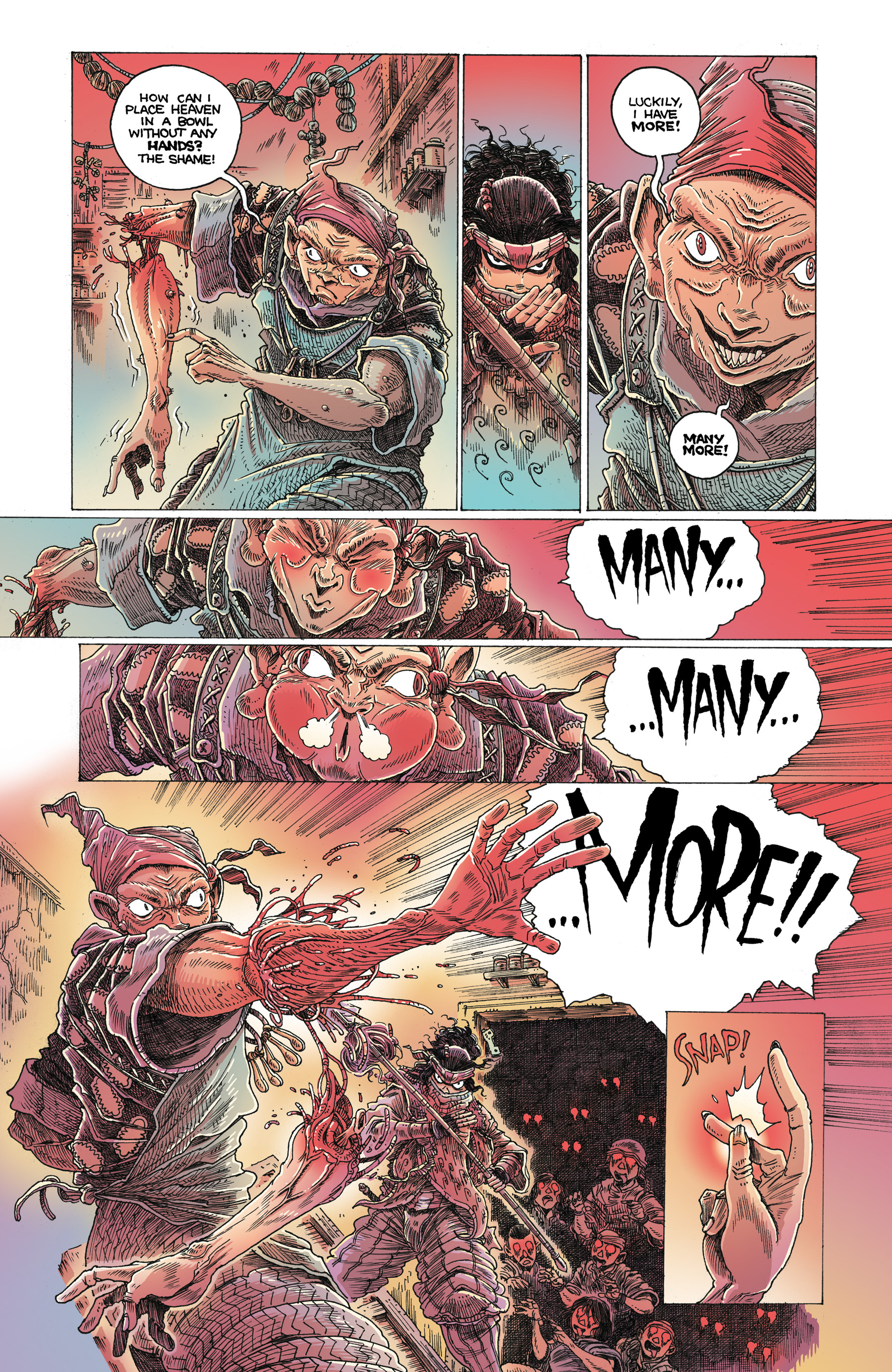 Read online Orphan and the Five Beasts comic -  Issue #4 - 10