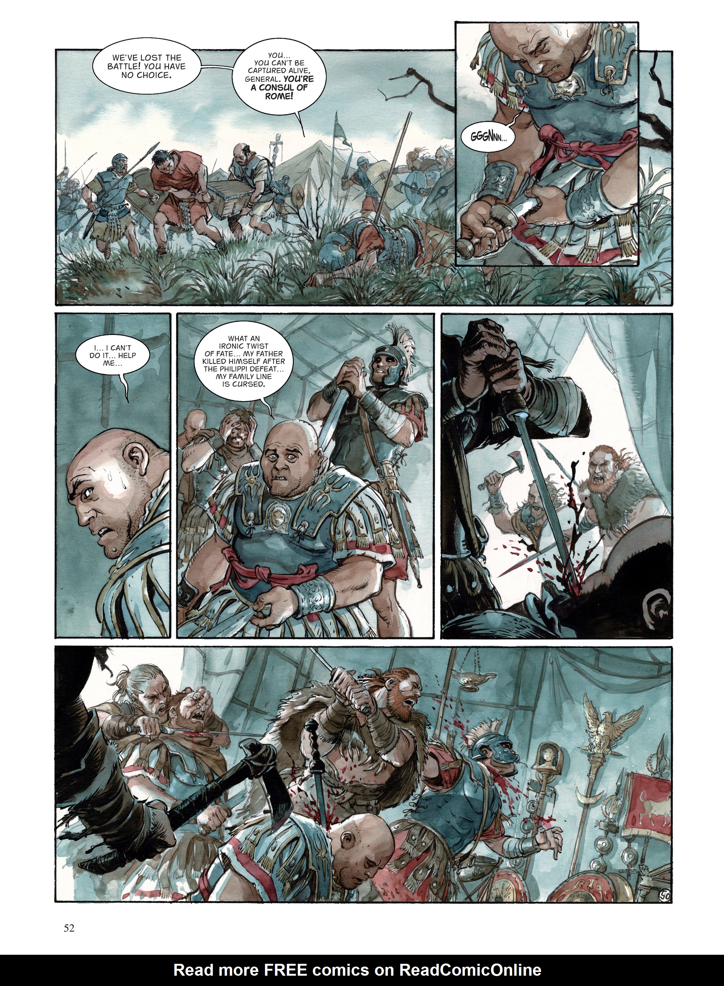 Read online The Eagles of Rome comic -  Issue # TPB 5 - 52