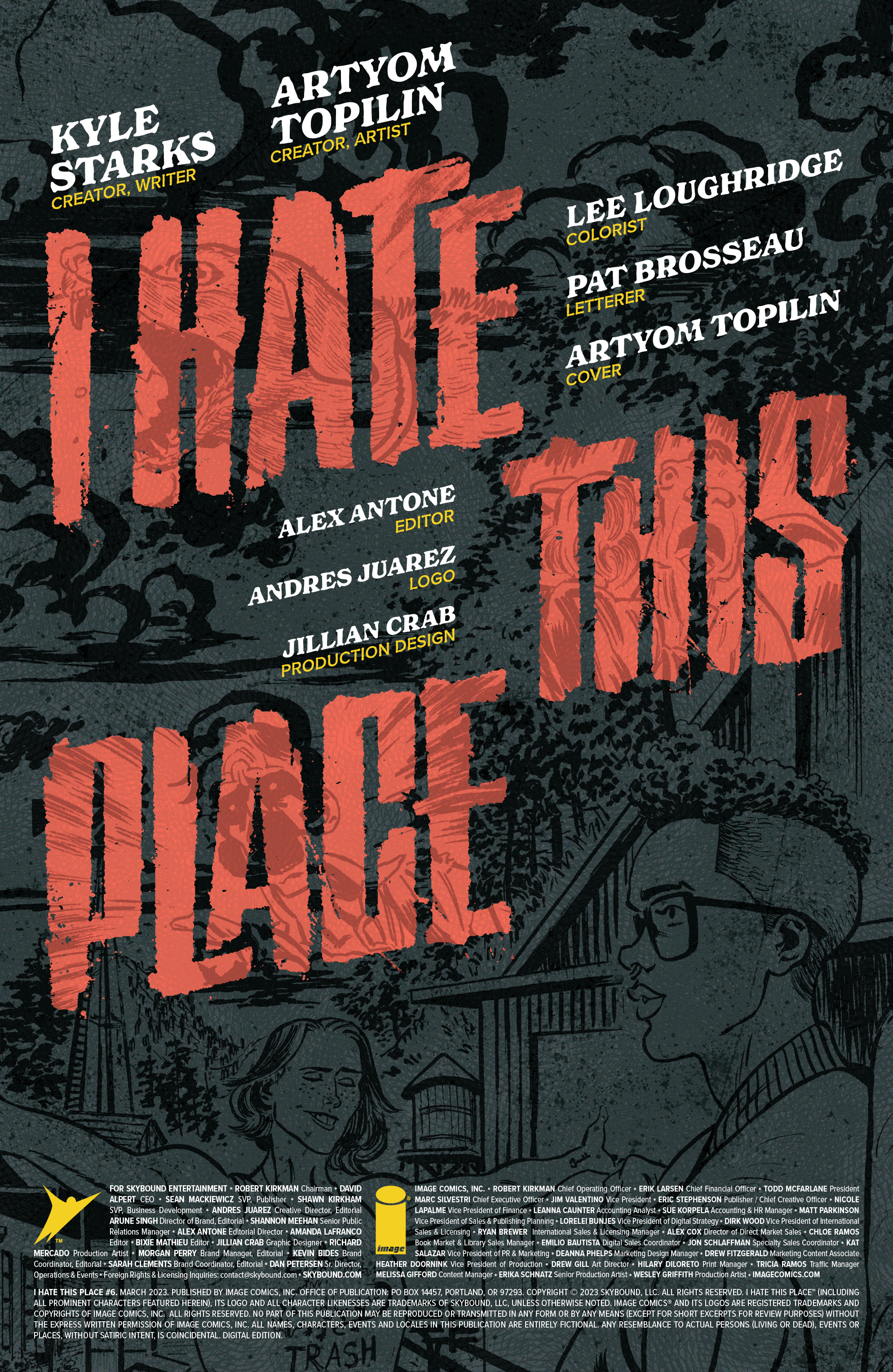 Read online I Hate This Place comic -  Issue #6 - 2