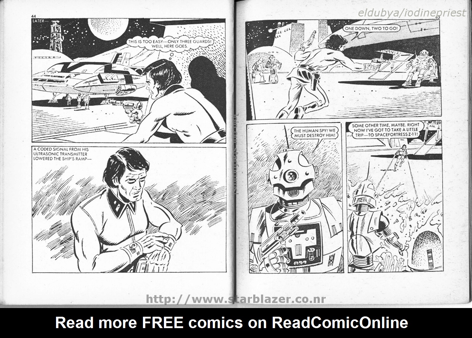 Read online Starblazer comic -  Issue #48 - 24