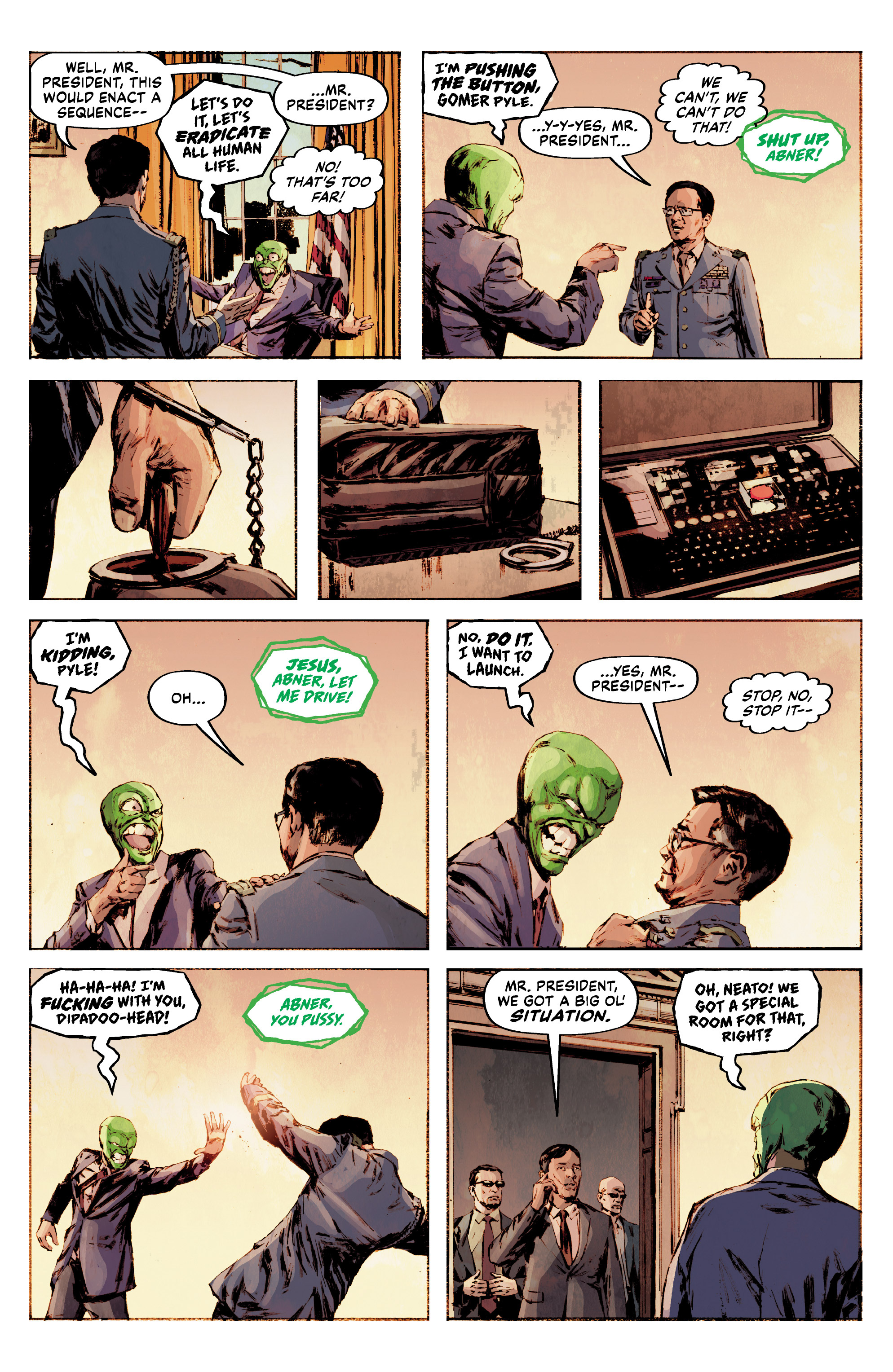 Read online The Mask: I Pledge Allegiance to the Mask comic -  Issue #4 - 13