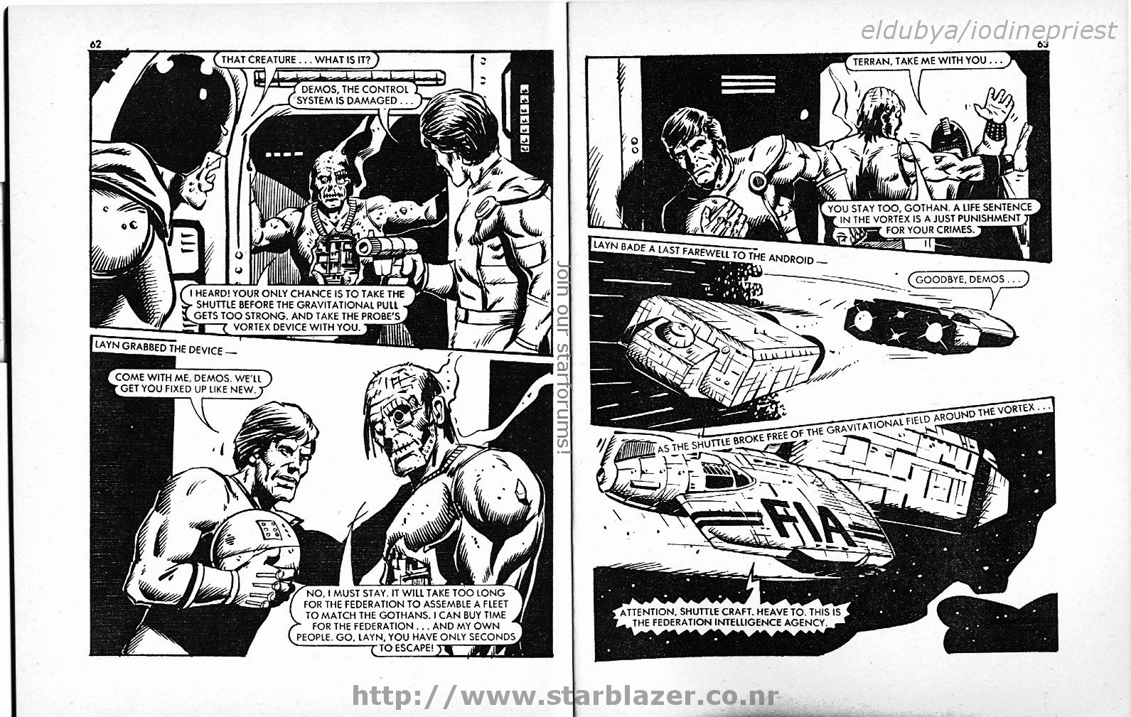 Read online Starblazer comic -  Issue #137 - 33