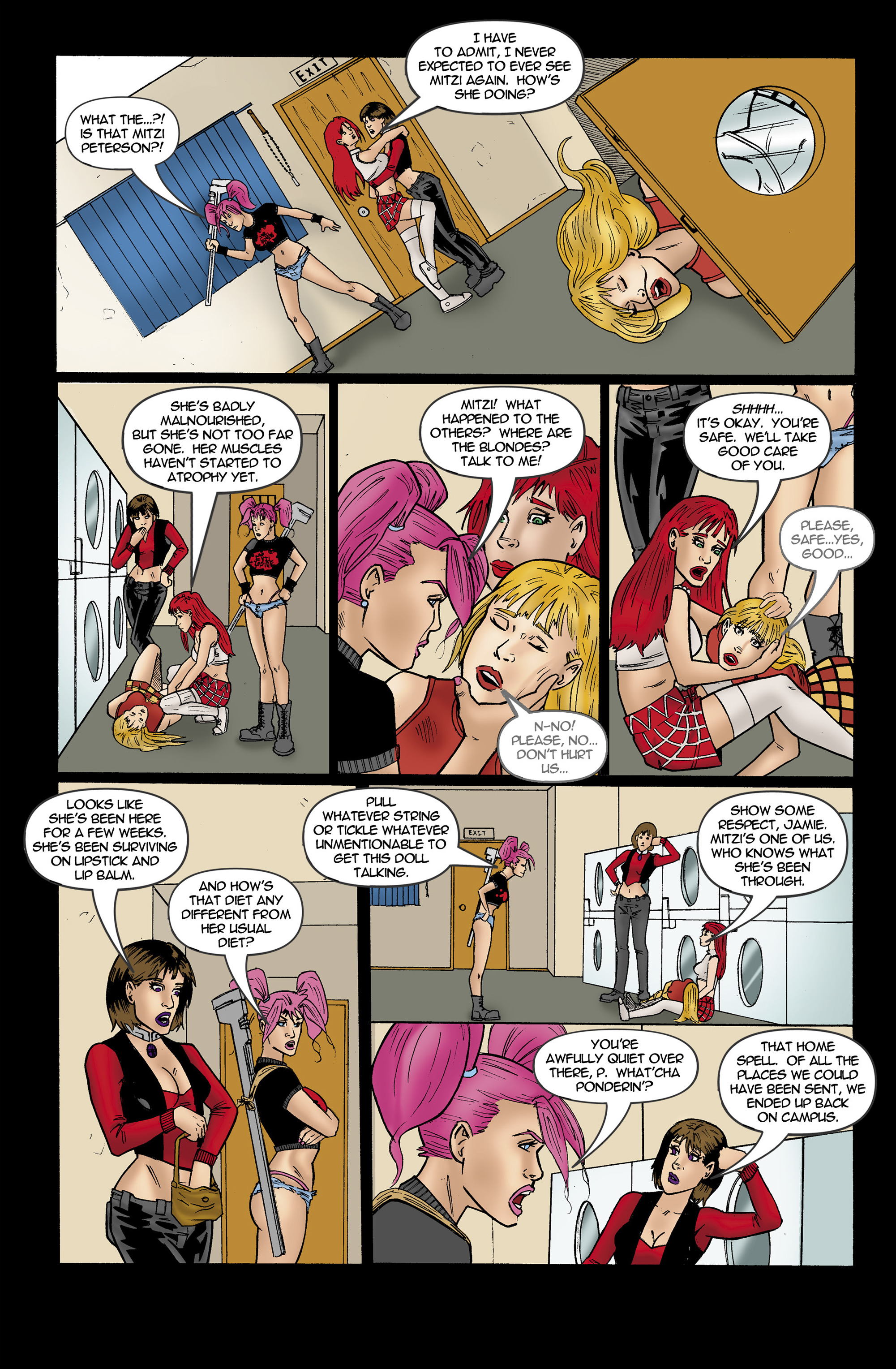 Read online Chaos Campus: Sorority Girls Vs. Zombies comic -  Issue #12 - 22