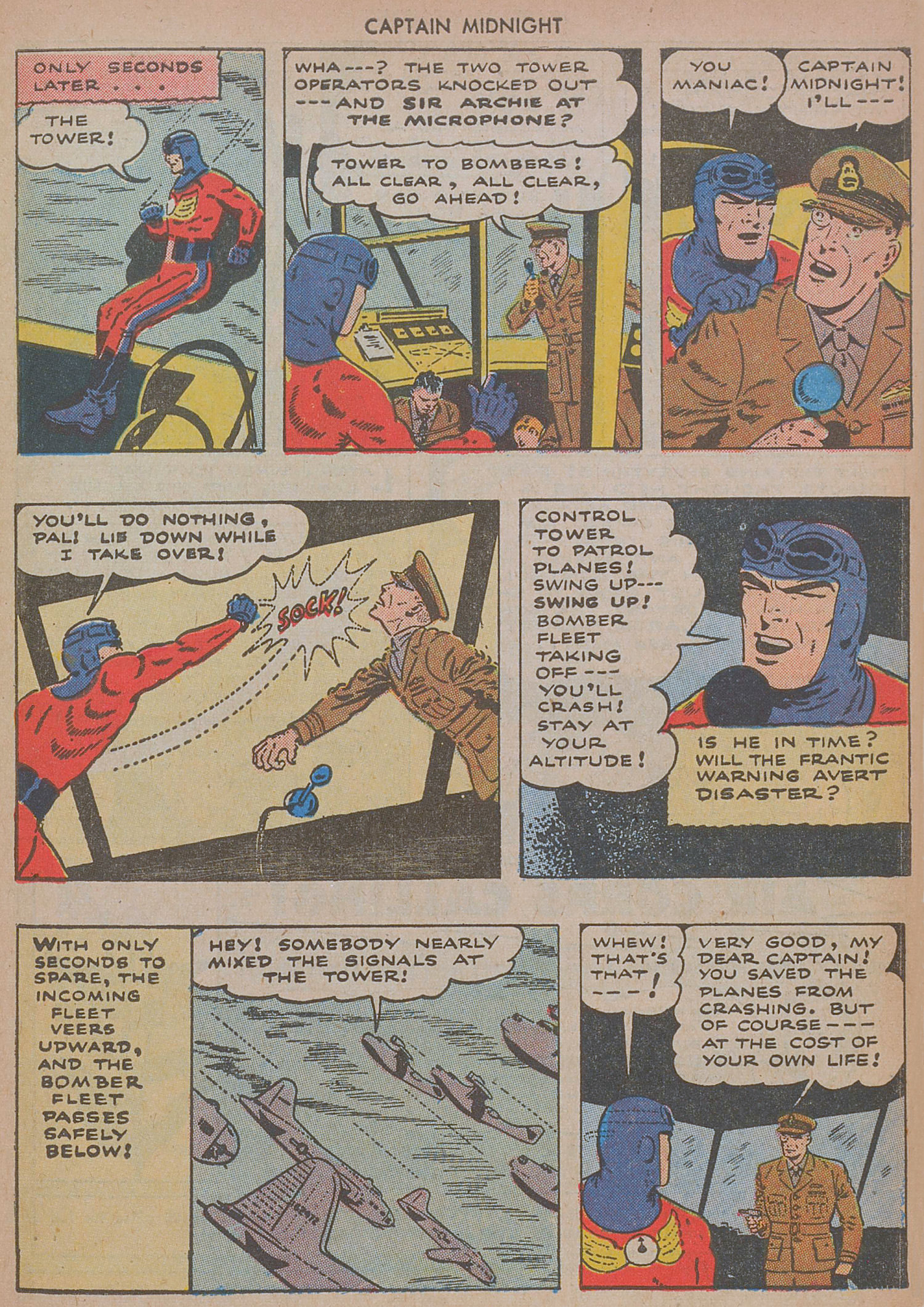 Read online Captain Midnight (1942) comic -  Issue #24 - 31