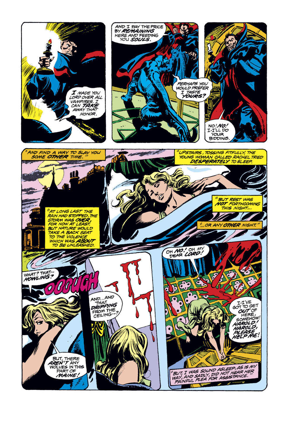 Read online Tomb of Dracula (1972) comic -  Issue #56 - 11