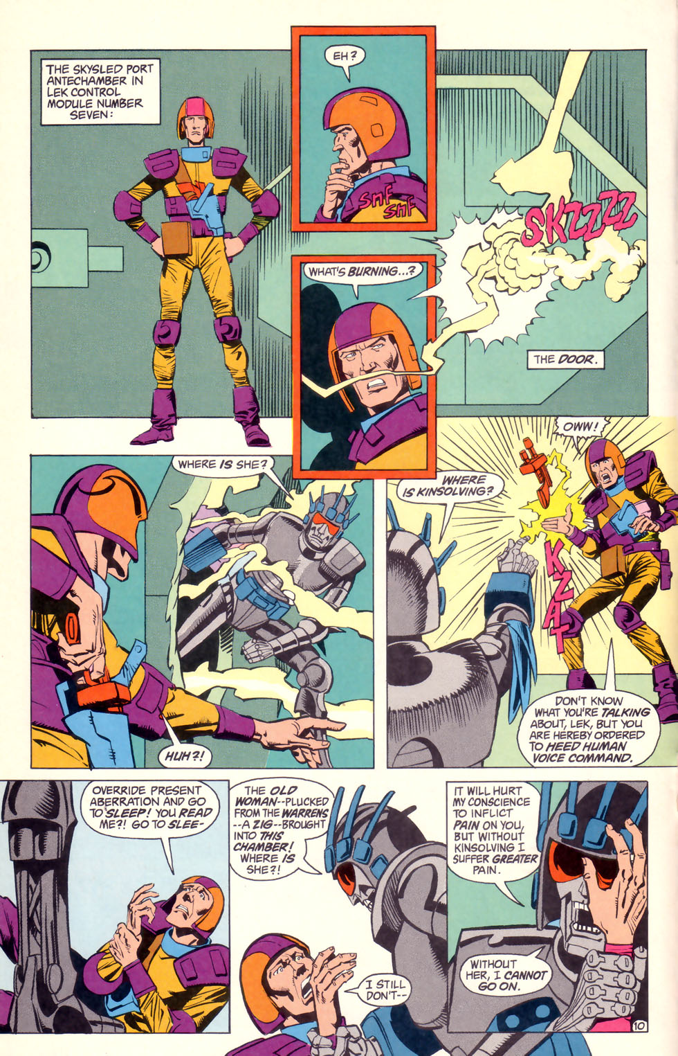 Read online Electric Warrior comic -  Issue #6 - 11