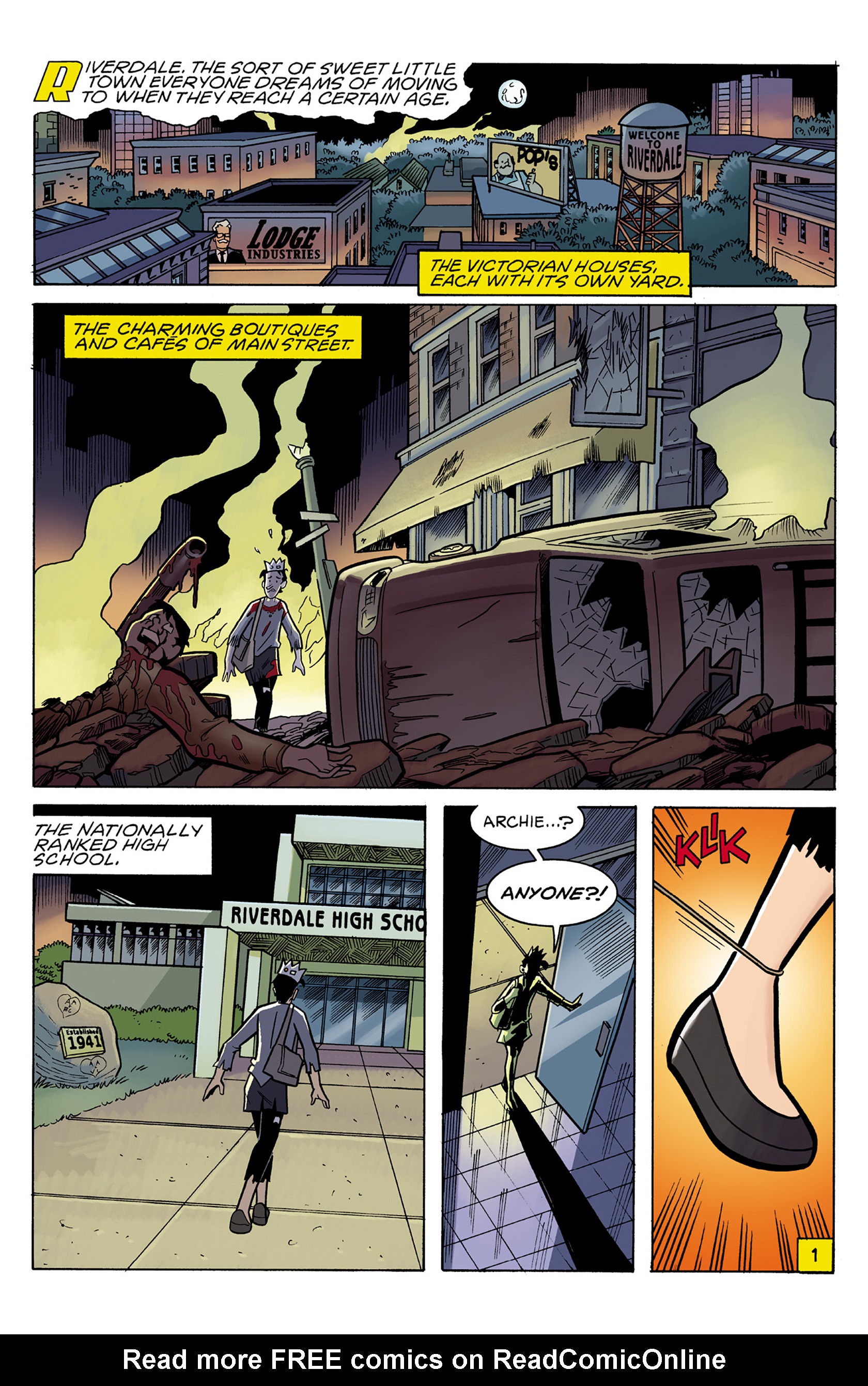 Read online Archie vs. Predator comic -  Issue #3 - 3