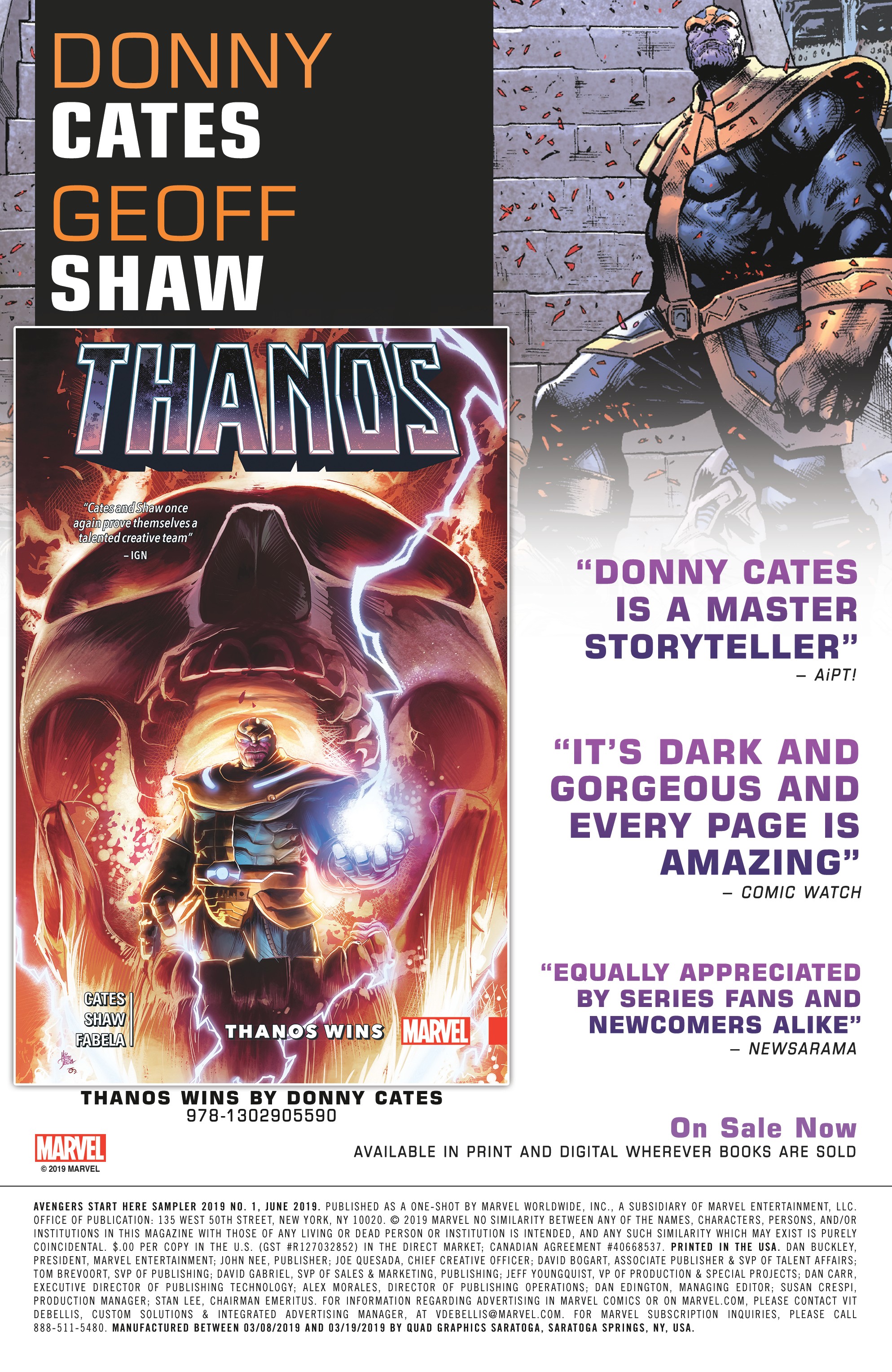 Read online Avengers Start Here Sampler 2019 comic -  Issue # Full - 29