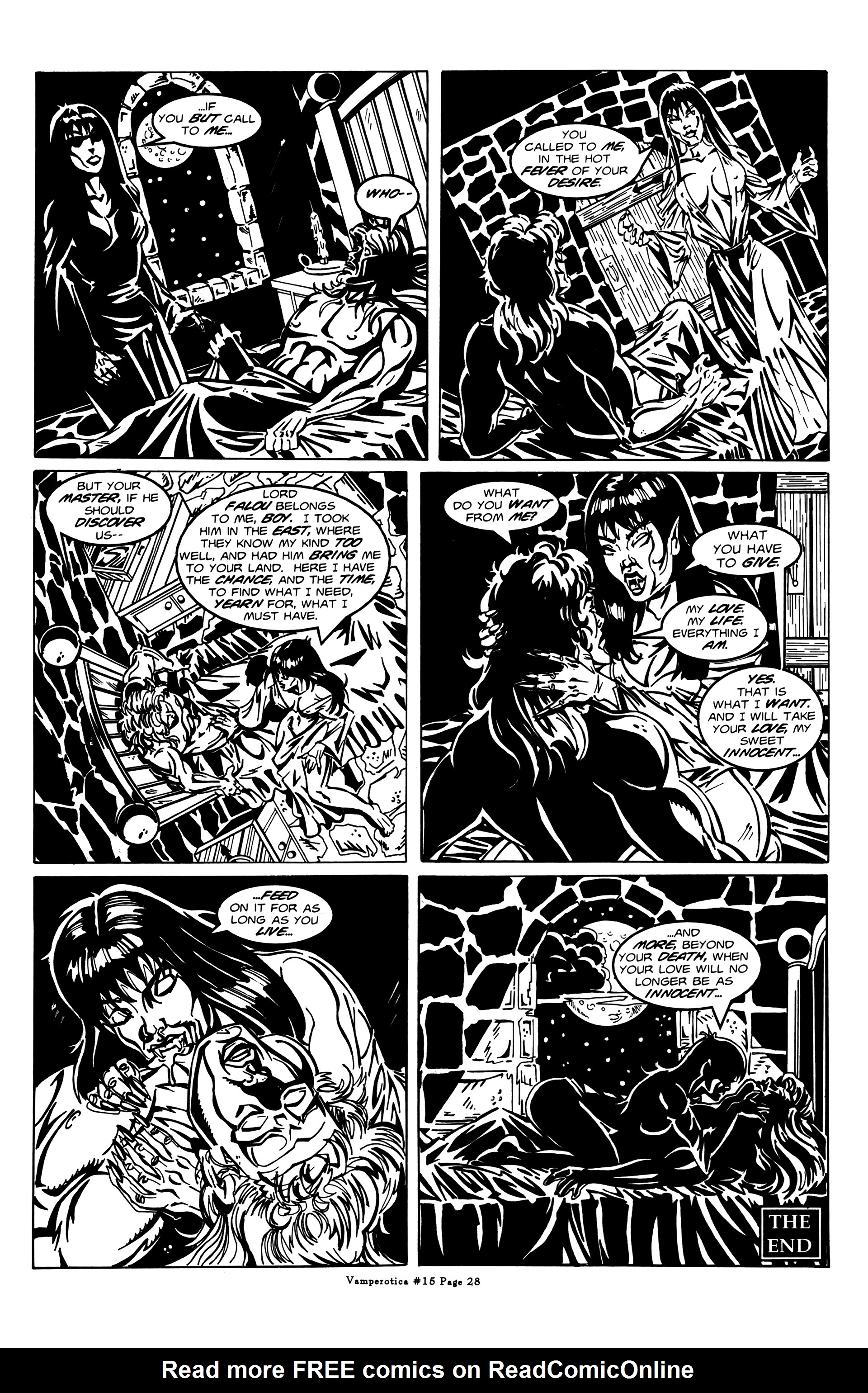 Read online Vamperotica comic -  Issue #15 - 30