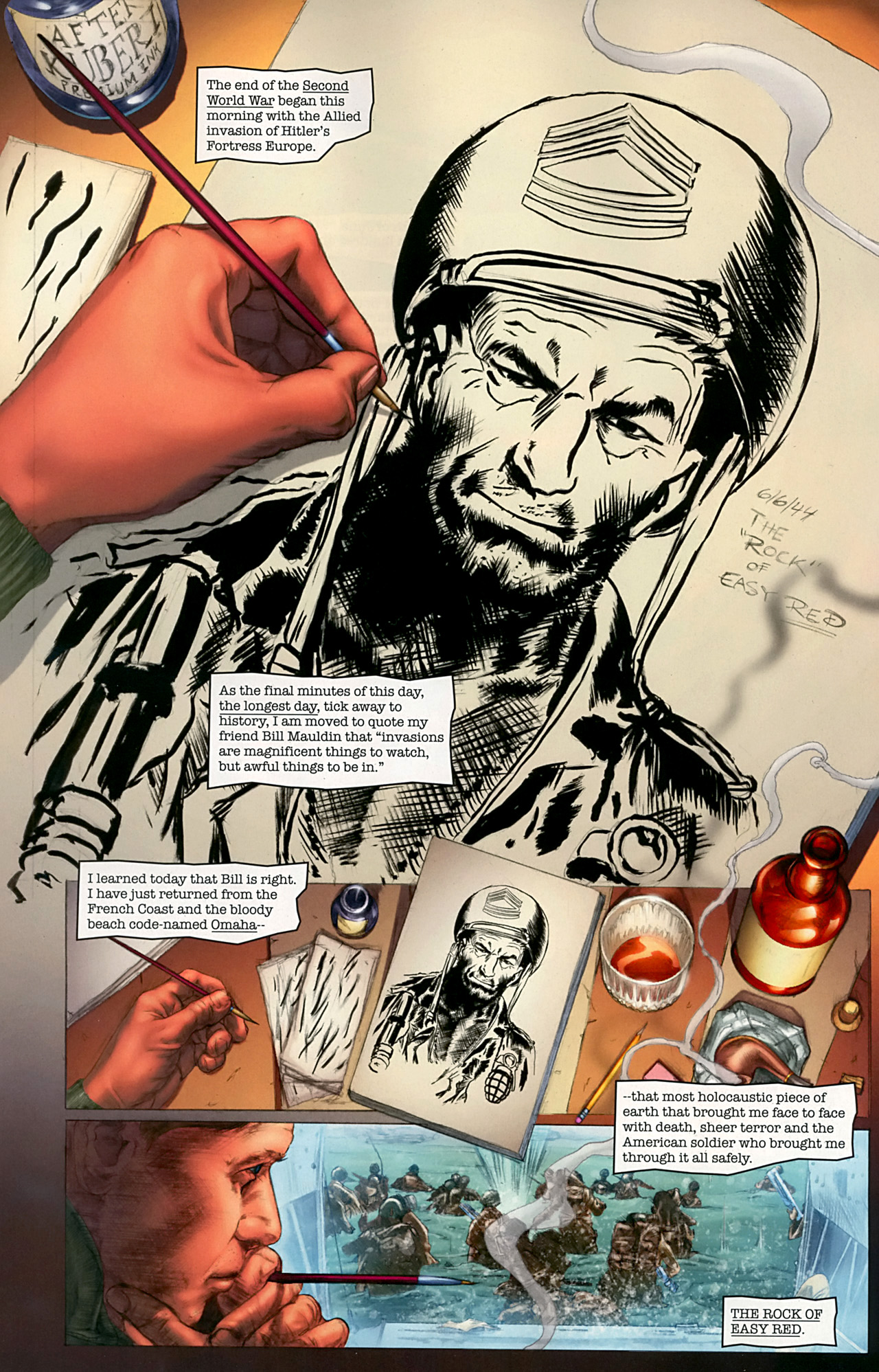 Read online Sgt. Rock: The Lost Battalion comic -  Issue #1 - 2