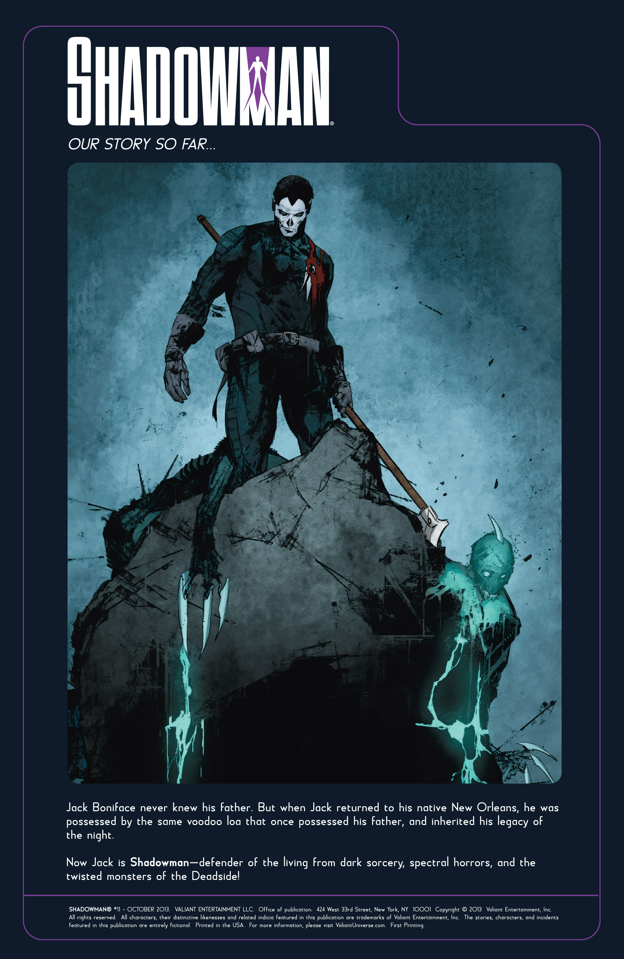 Read online Shadowman (2012) comic -  Issue #11 - 2