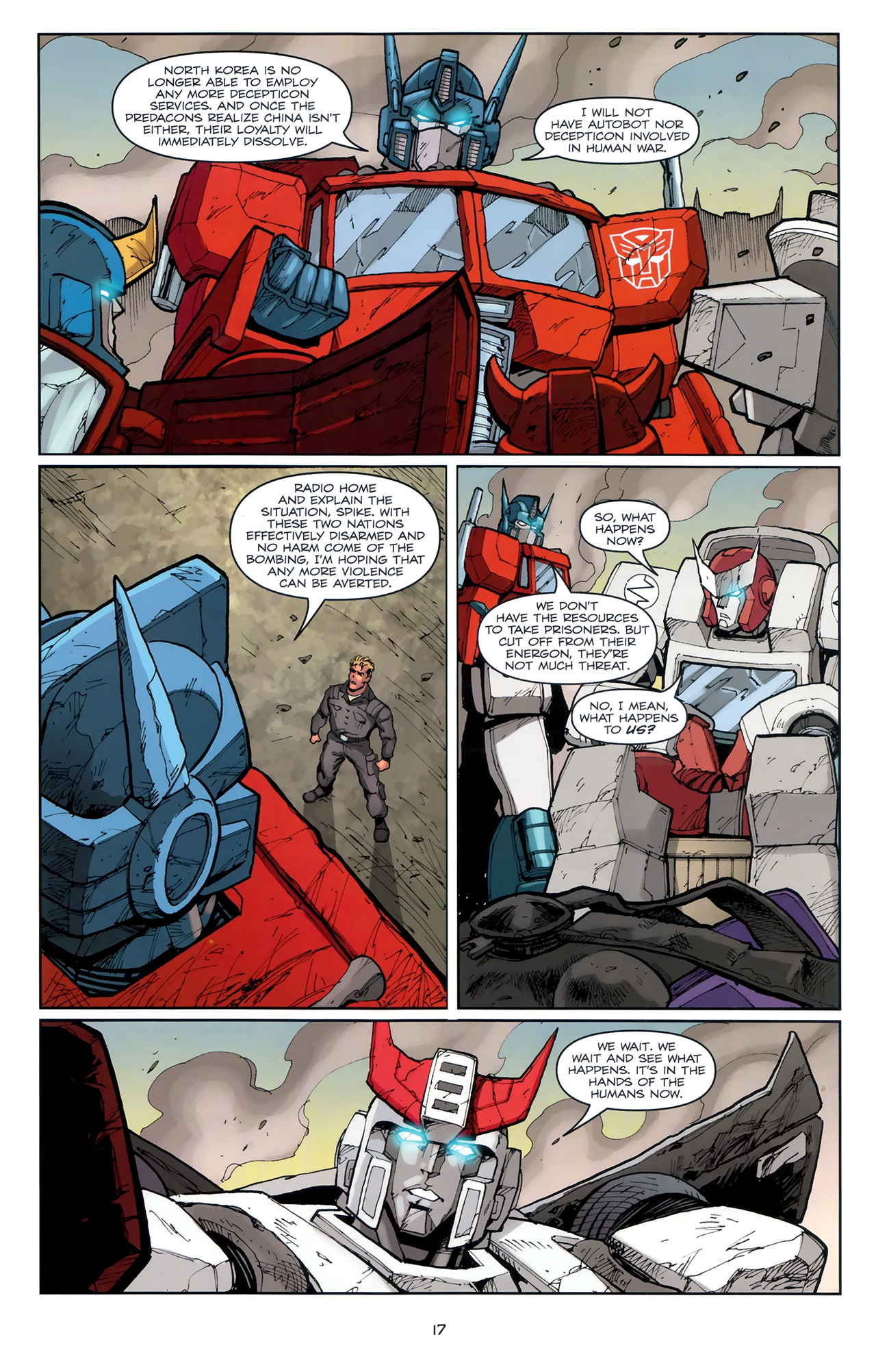 Read online The Transformers (2009) comic -  Issue #12 - 20