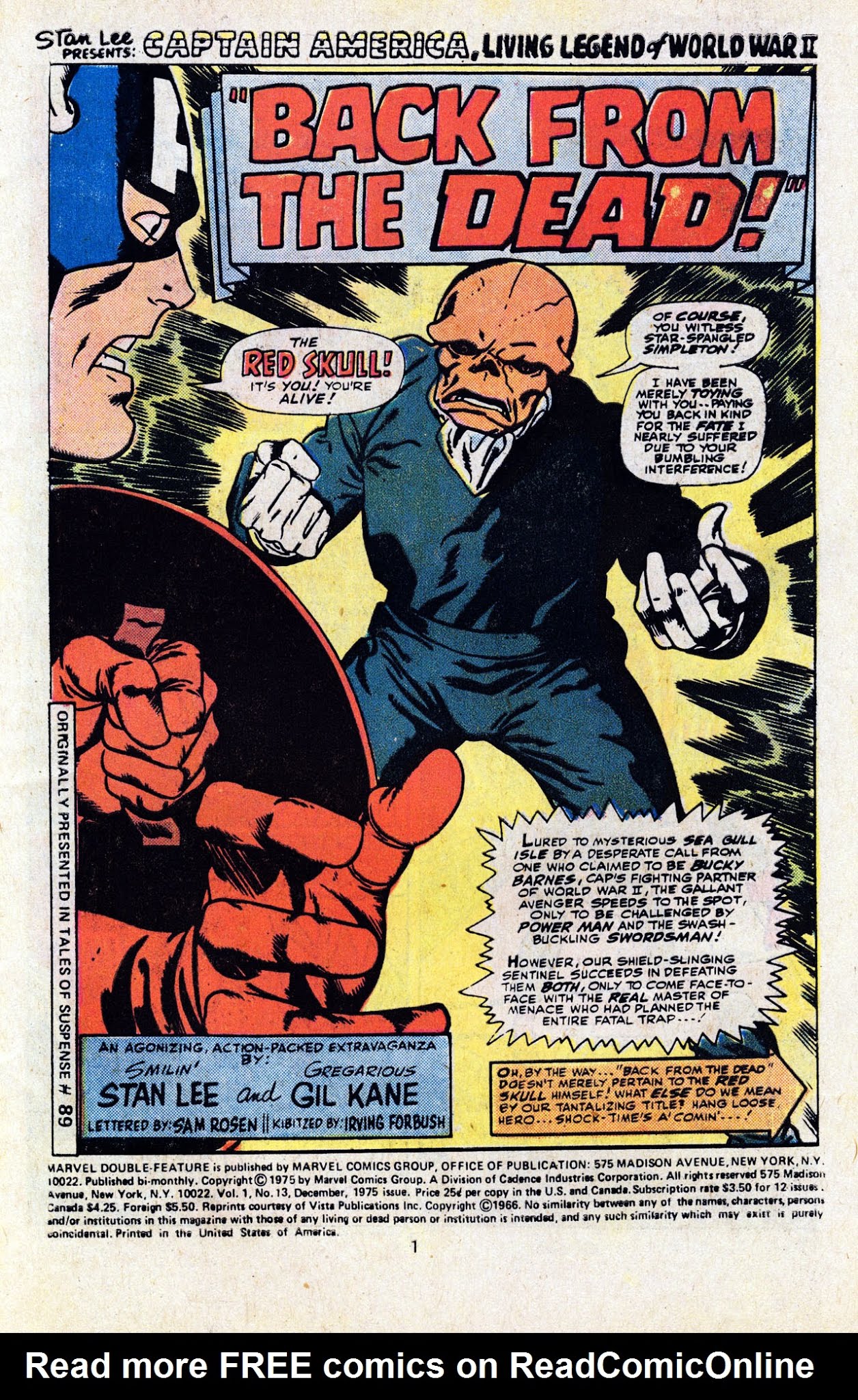 Read online Marvel Double Feature comic -  Issue #13 - 3