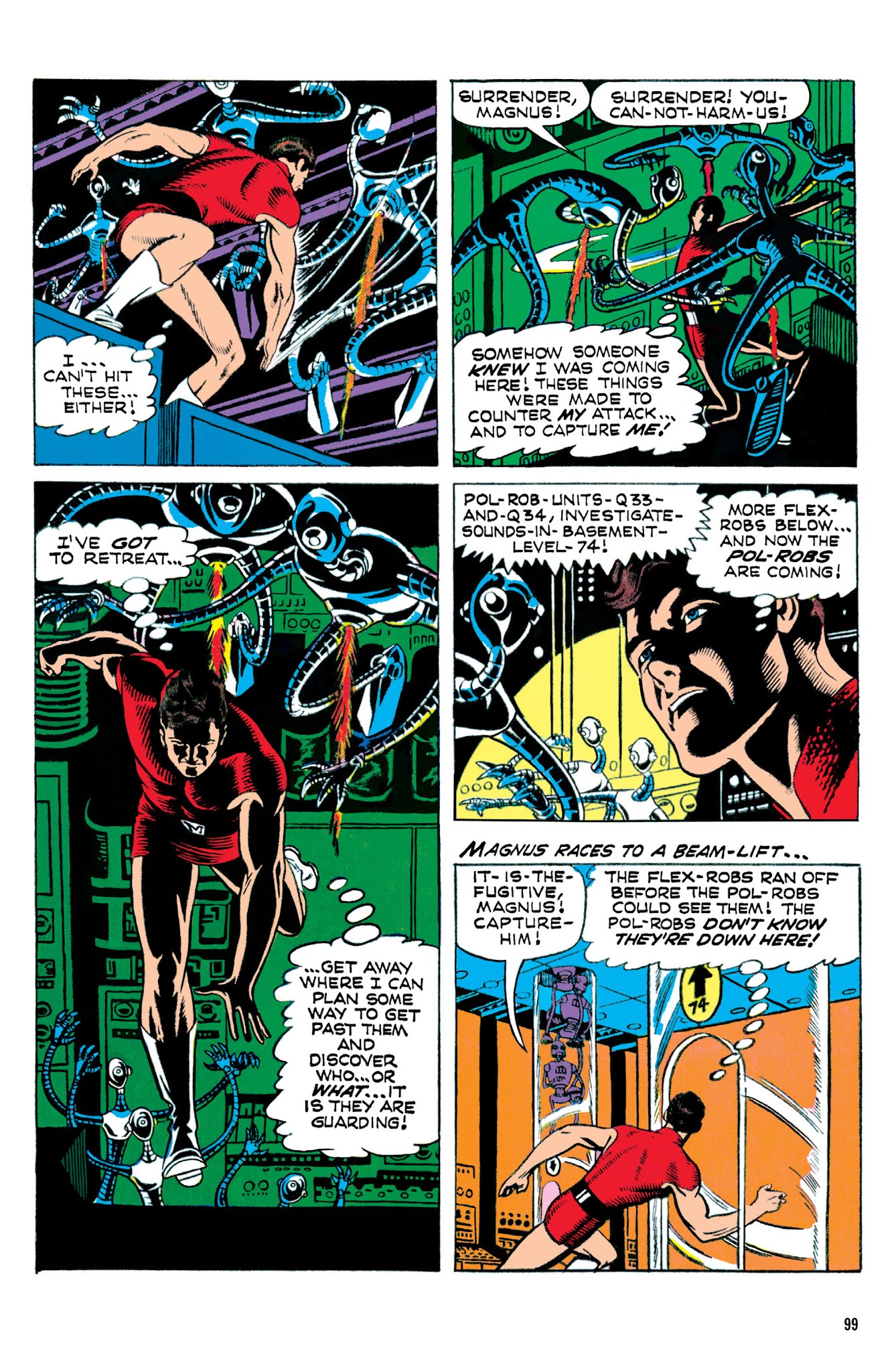 Read online Magnus, Robot Fighter Archives comic -  Issue # TPB 3 (Part 2) - 1