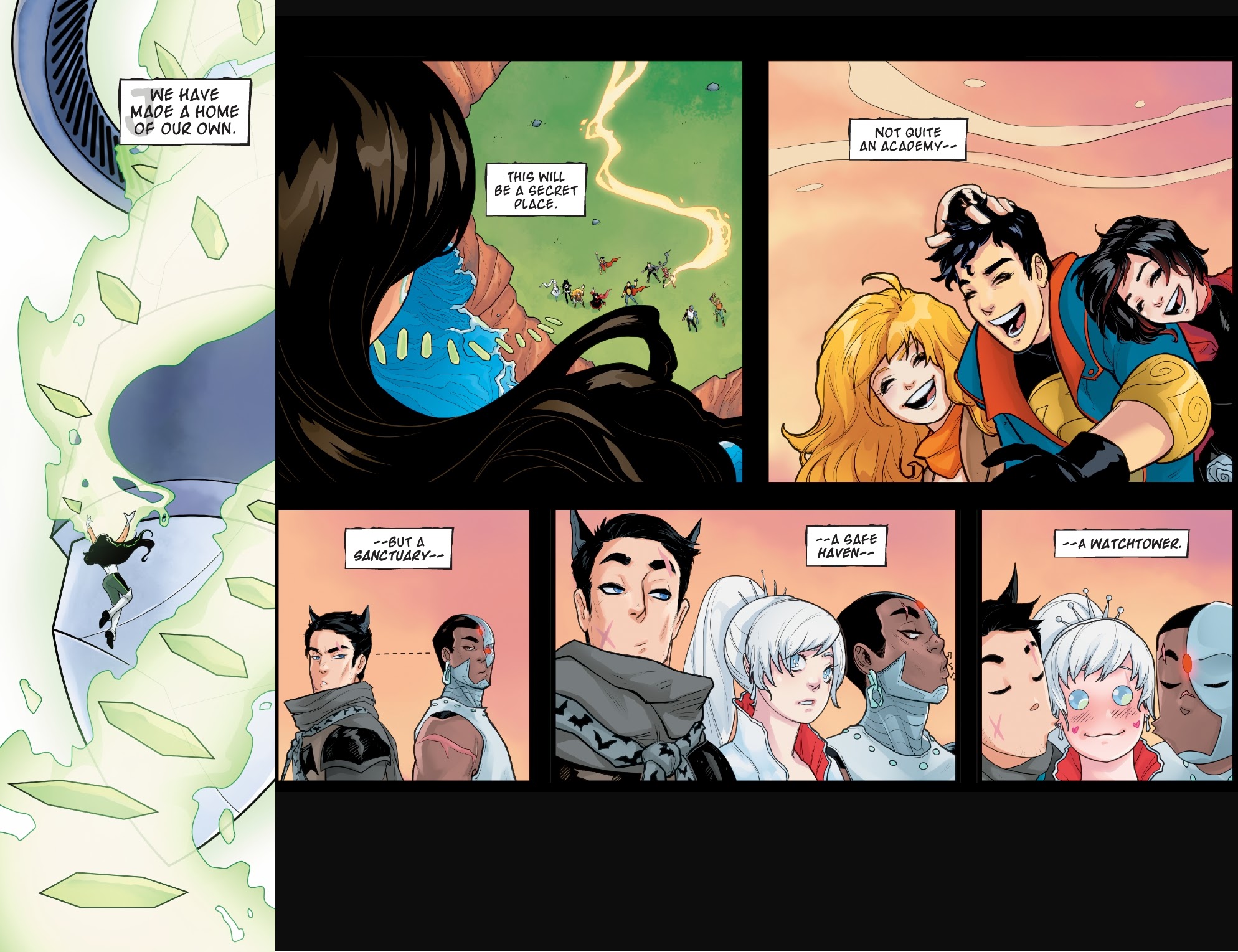 Read online RWBY/Justice League comic -  Issue #14 - 19