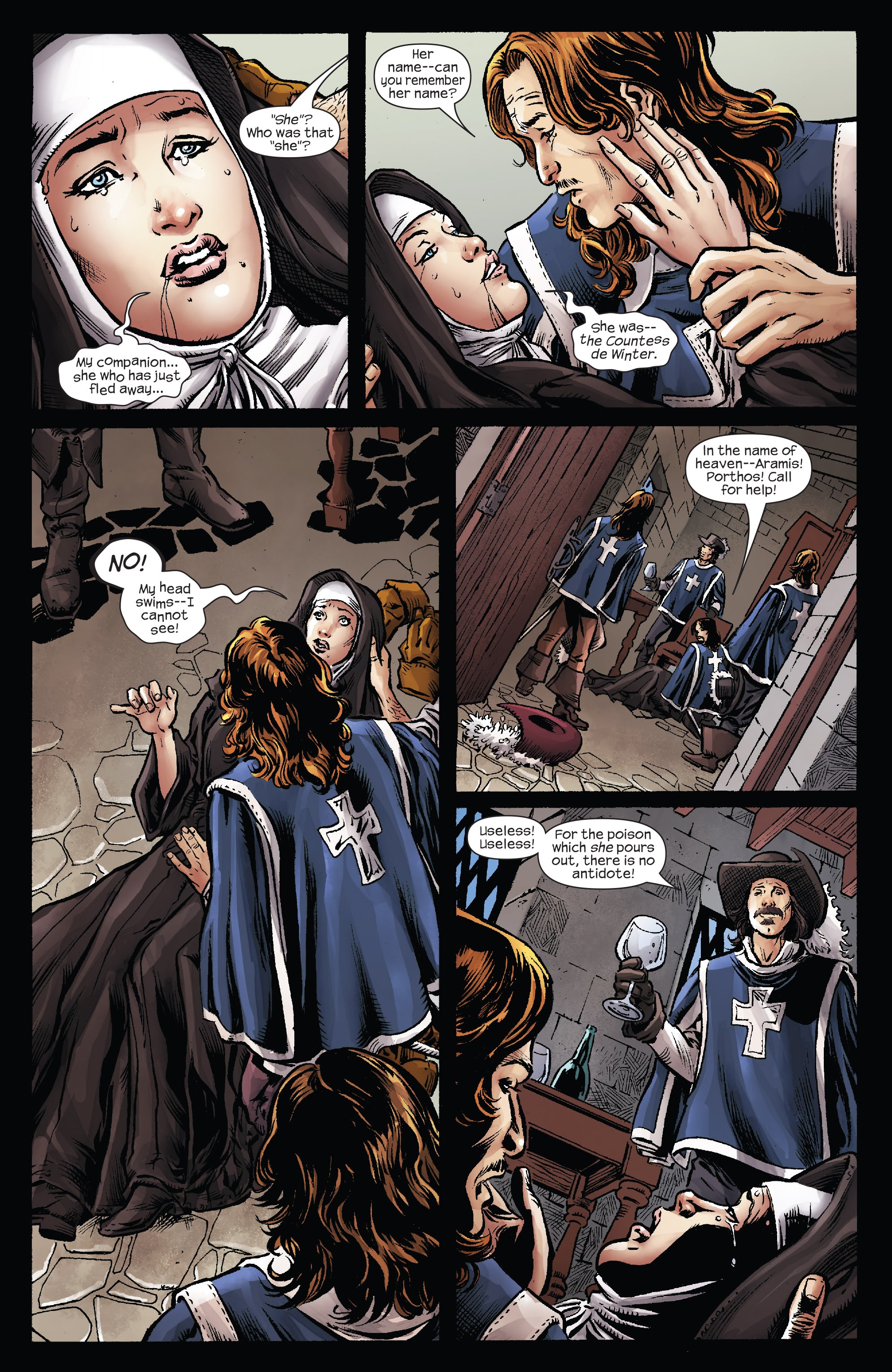 Read online Marvel Illustrated: The Three Musketeers comic -  Issue #5 - 23