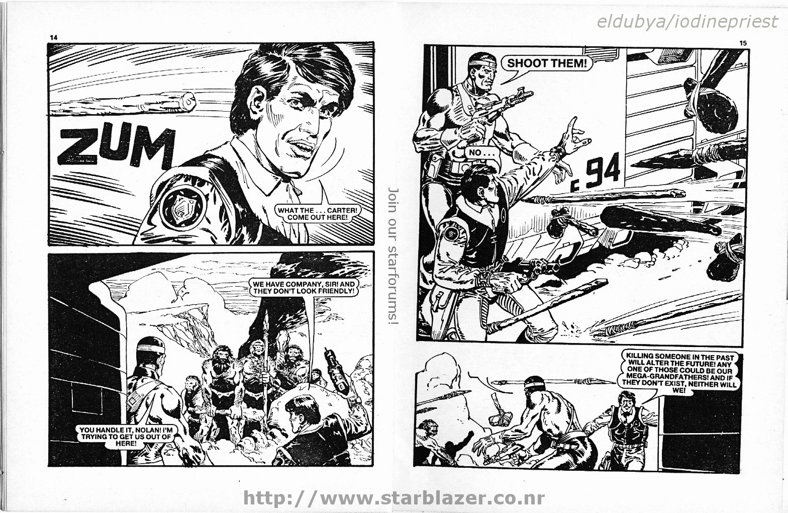 Read online Starblazer comic -  Issue #220 - 9