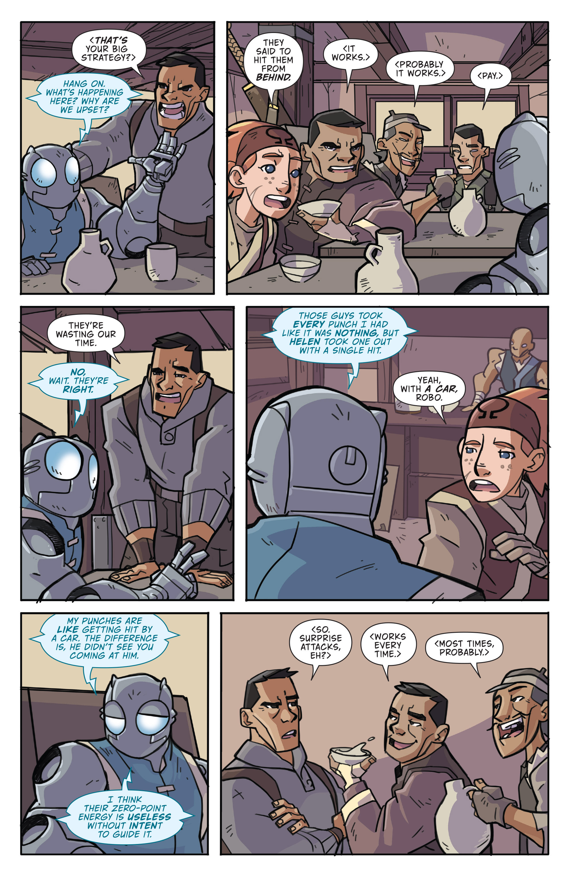 Read online Atomic Robo and the Temple of Od comic -  Issue #3 - 11
