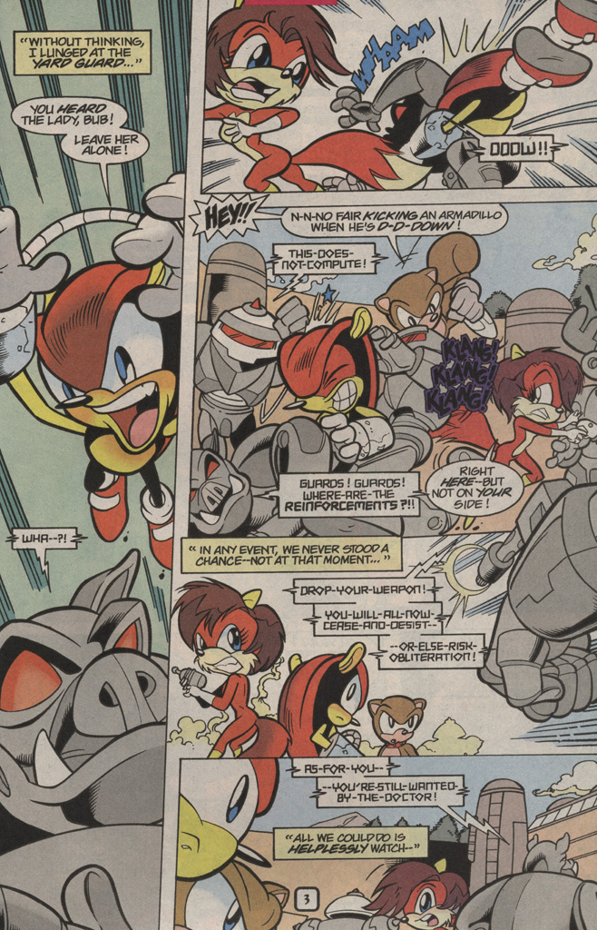 Read online Knuckles the Echidna comic -  Issue #27 - 25