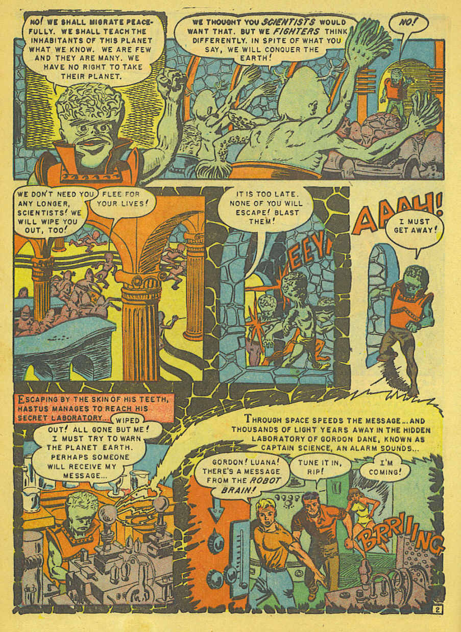 Read online Captain Science comic -  Issue #6 - 3