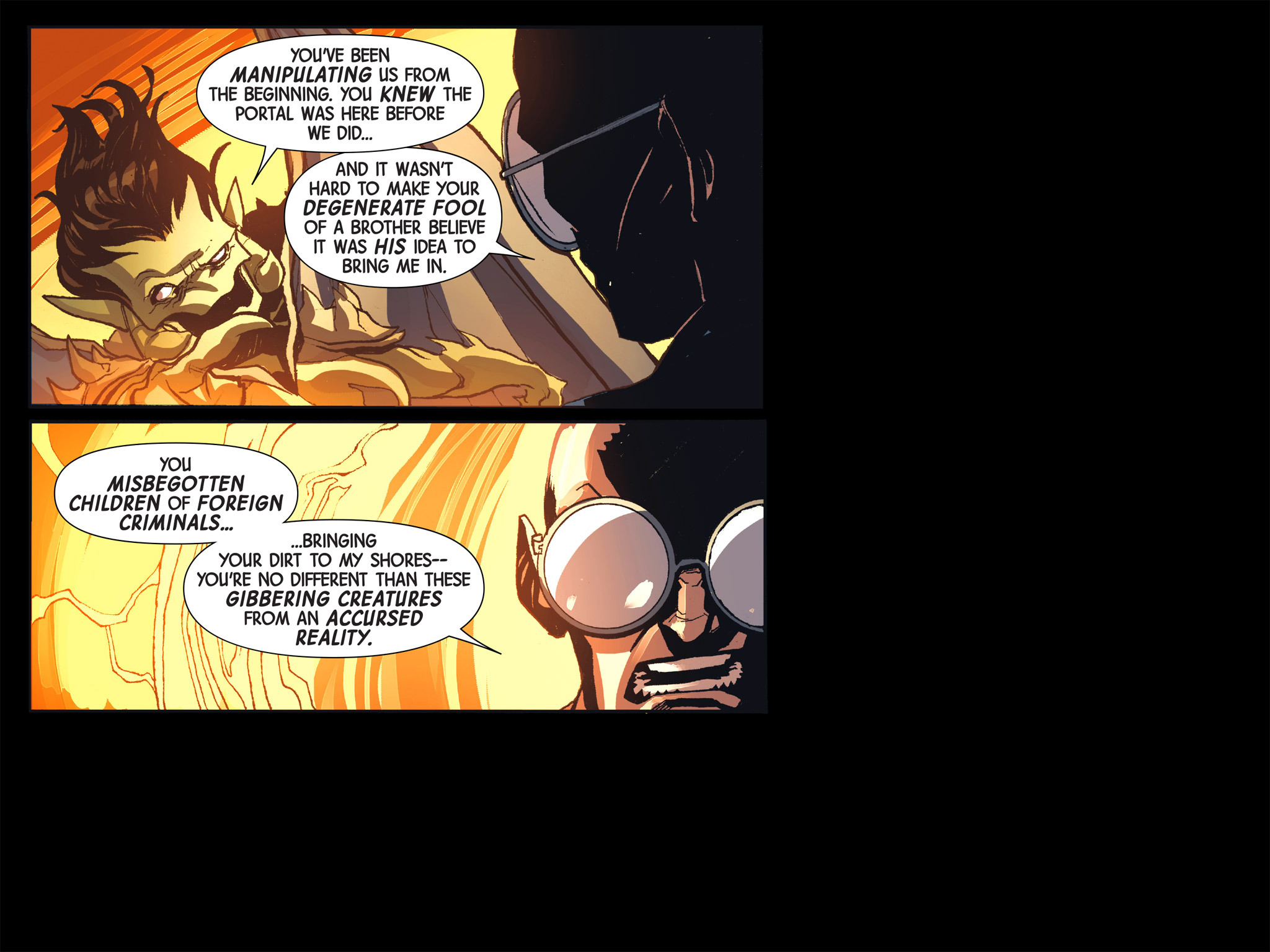 Read online Doctor Strange/Punisher: Magic Bullets Infinite Comic comic -  Issue #6 - 56