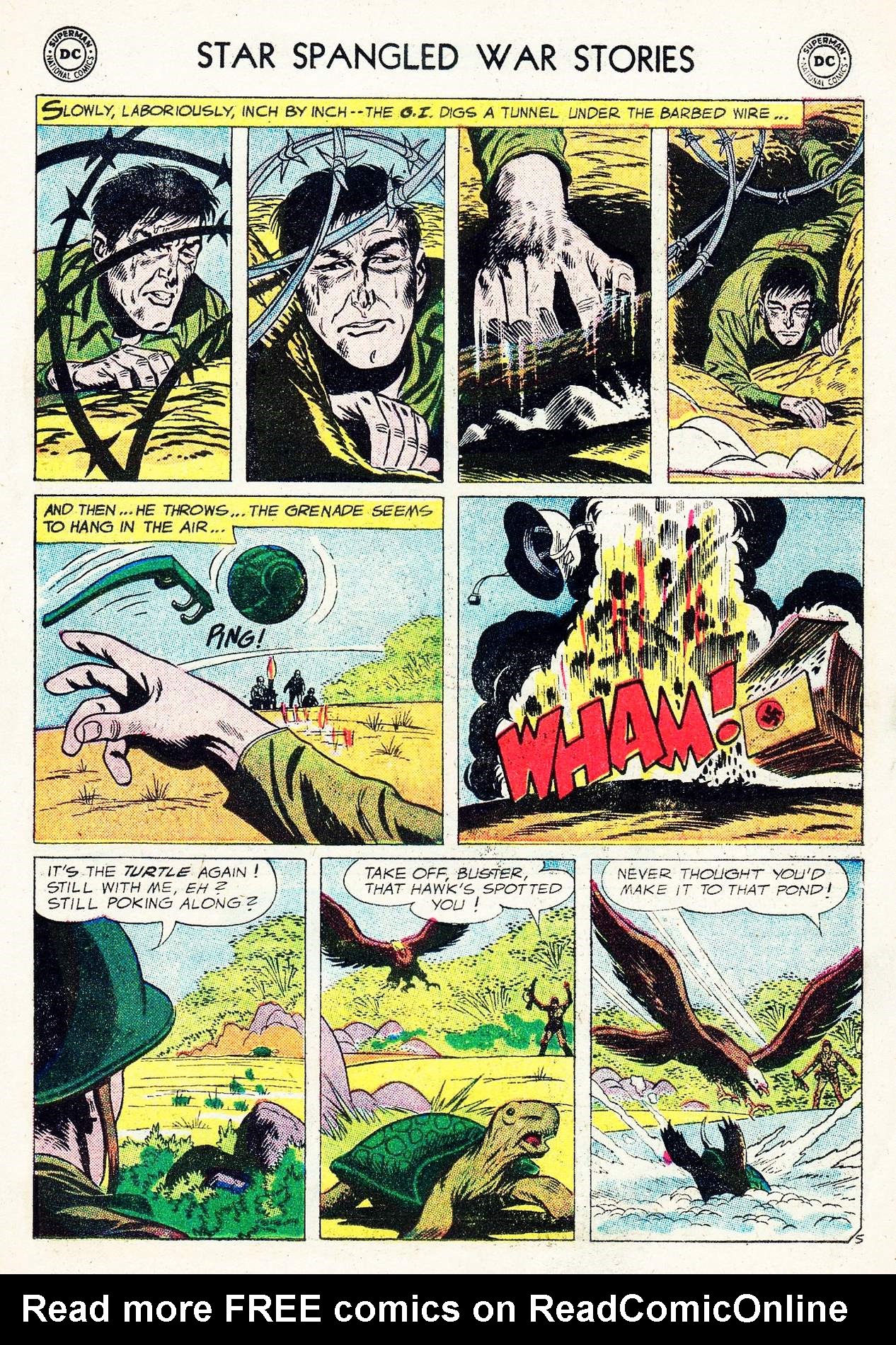 Read online Star Spangled War Stories (1952) comic -  Issue #58 - 23