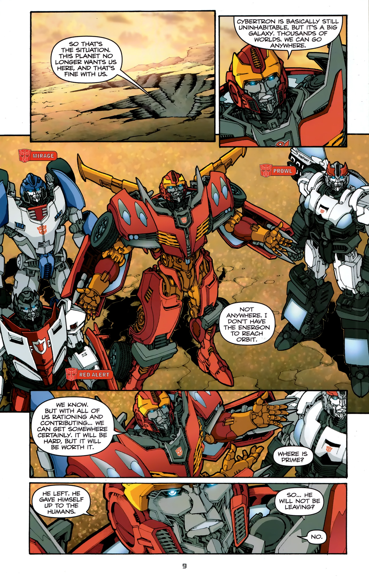 Read online The Transformers (2009) comic -  Issue #2 - 11