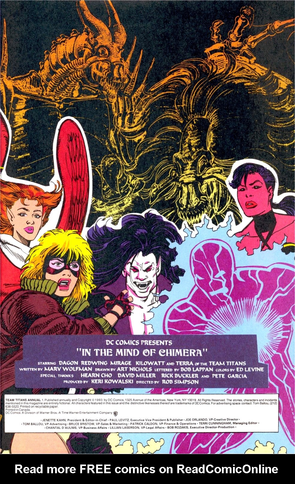 Read online Team Titans comic -  Issue # _Annual 1 - 2