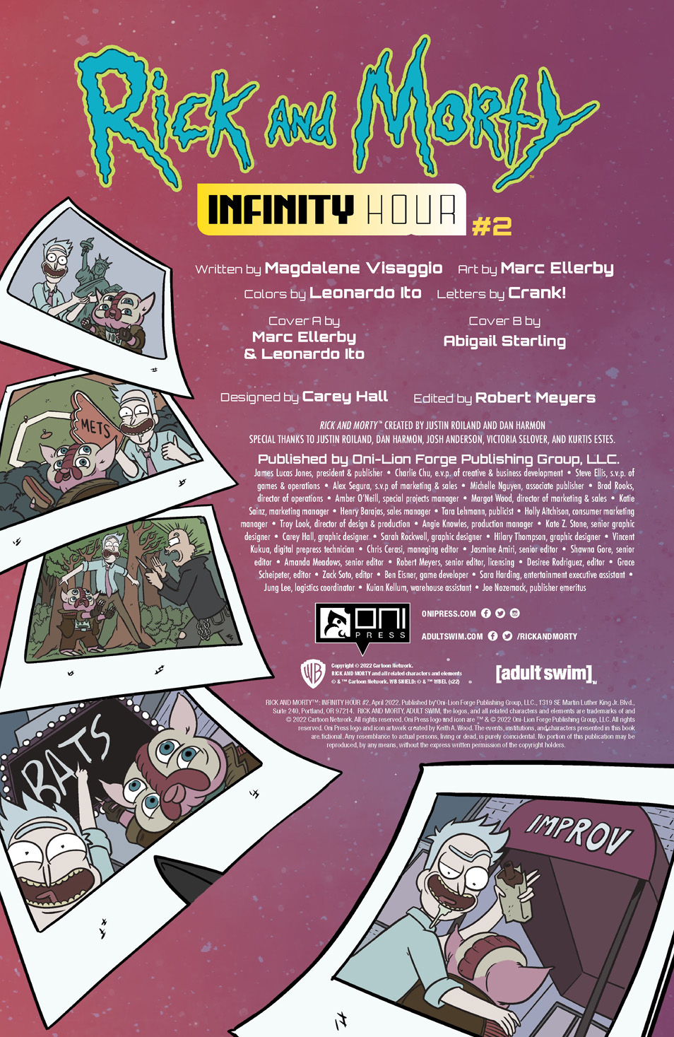 Read online Rick and Morty: Infinity Hour comic -  Issue #2 - 2