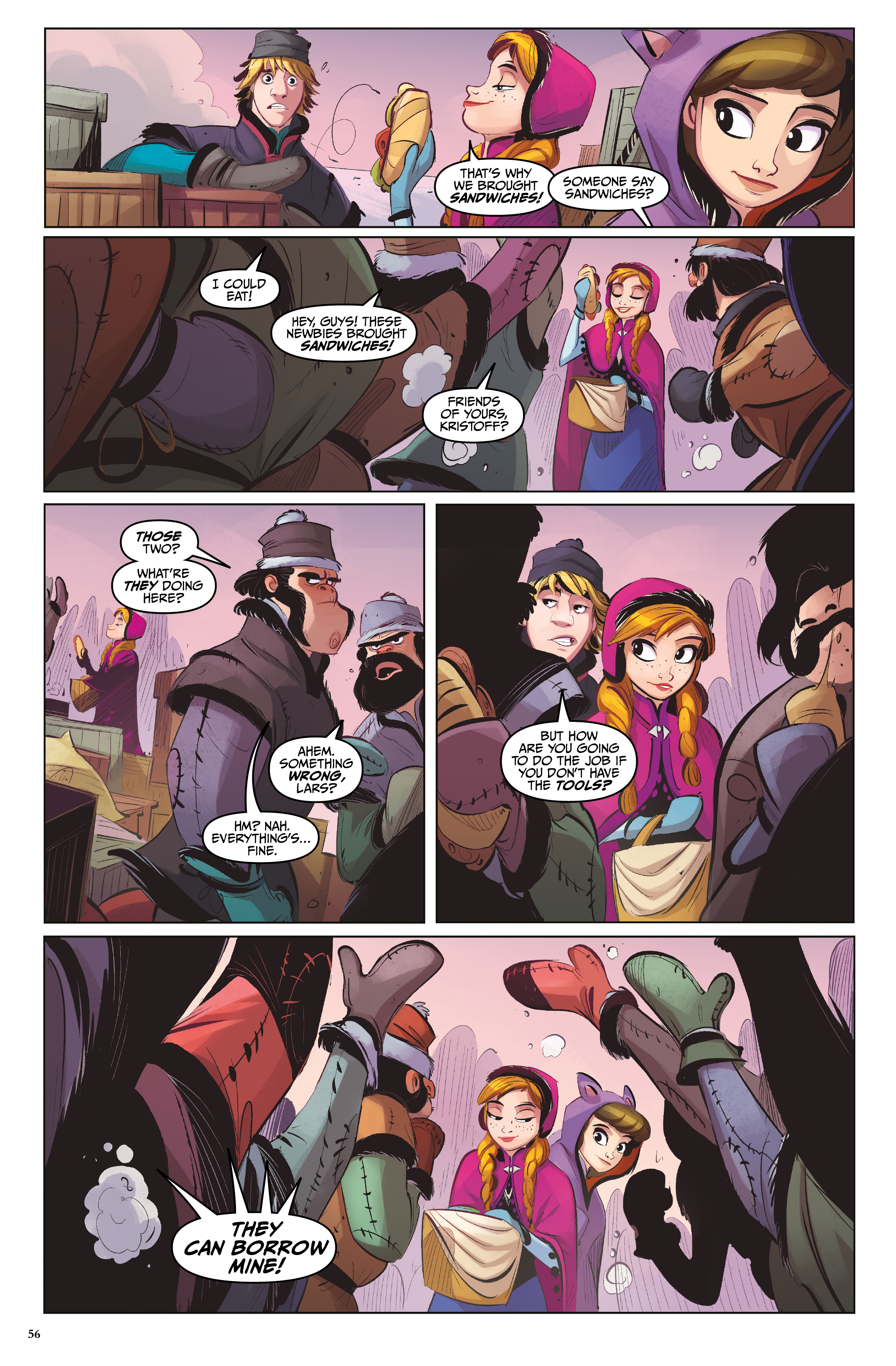 Read online Disney Frozen Library Edition comic -  Issue # TPB (Part 1) - 58