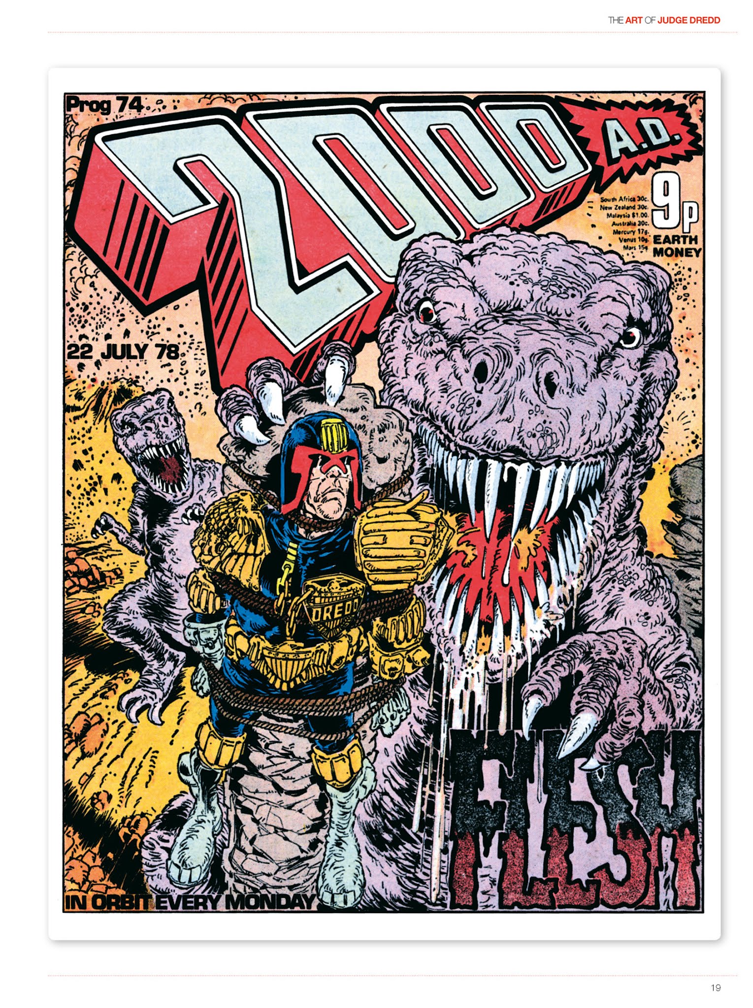 Read online The Art of Judge Dredd: Featuring 35 Years of Zarjaz Covers comic -  Issue # TPB (Part 1) - 20