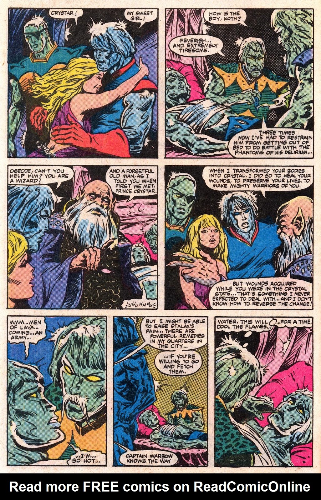 The Saga of Crystar, Crystal Warrior issue 2 - Page 8