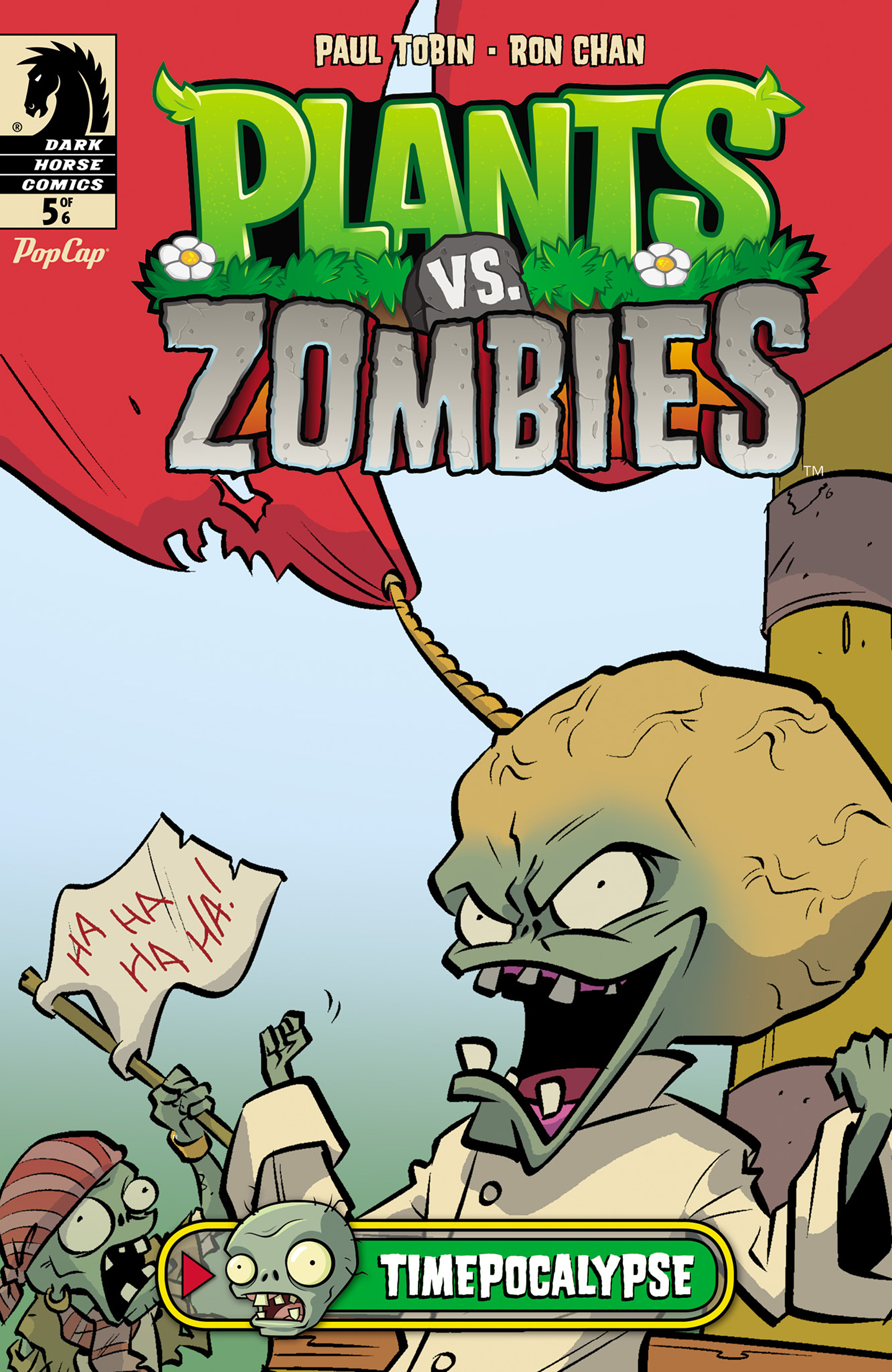 Read online Plants vs. Zombies: Timepocalypse comic -  Issue #5 - 2