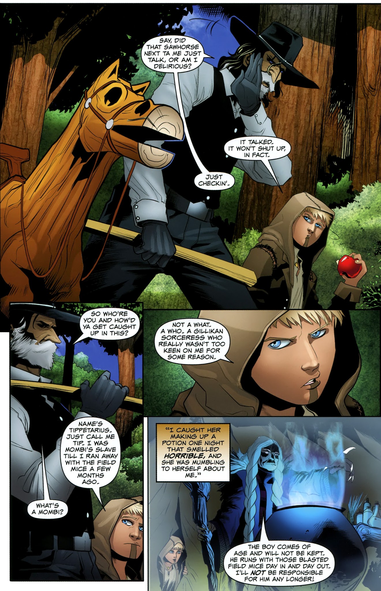 Read online Legend of Oz: The Wicked West comic -  Issue #3 - 7