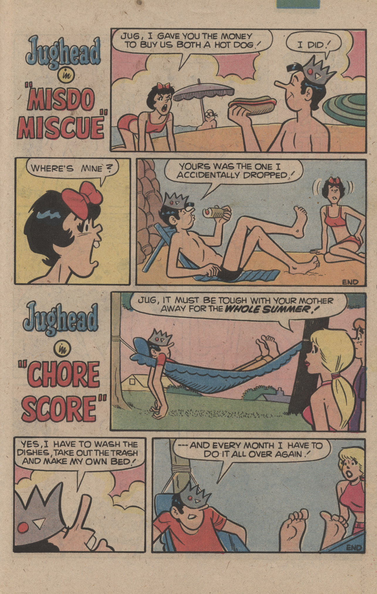 Read online Archie's Joke Book Magazine comic -  Issue #260 - 31