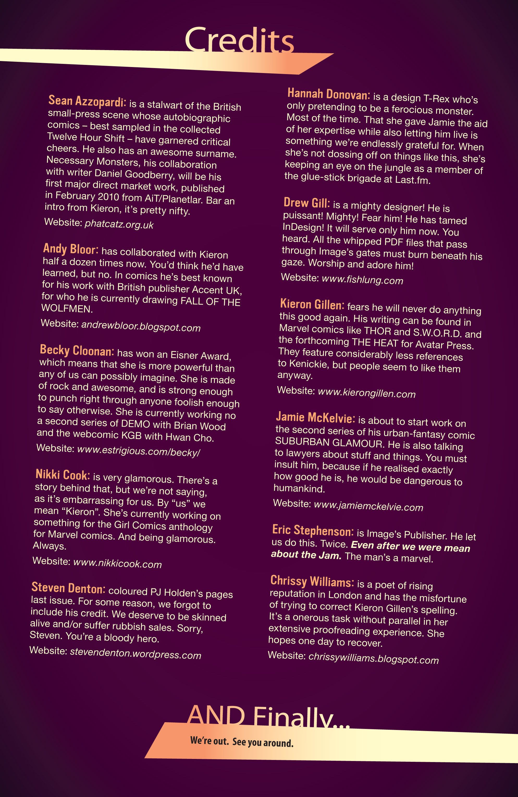 Read online Phonogram: The Singles Club comic -  Issue #7 - 30