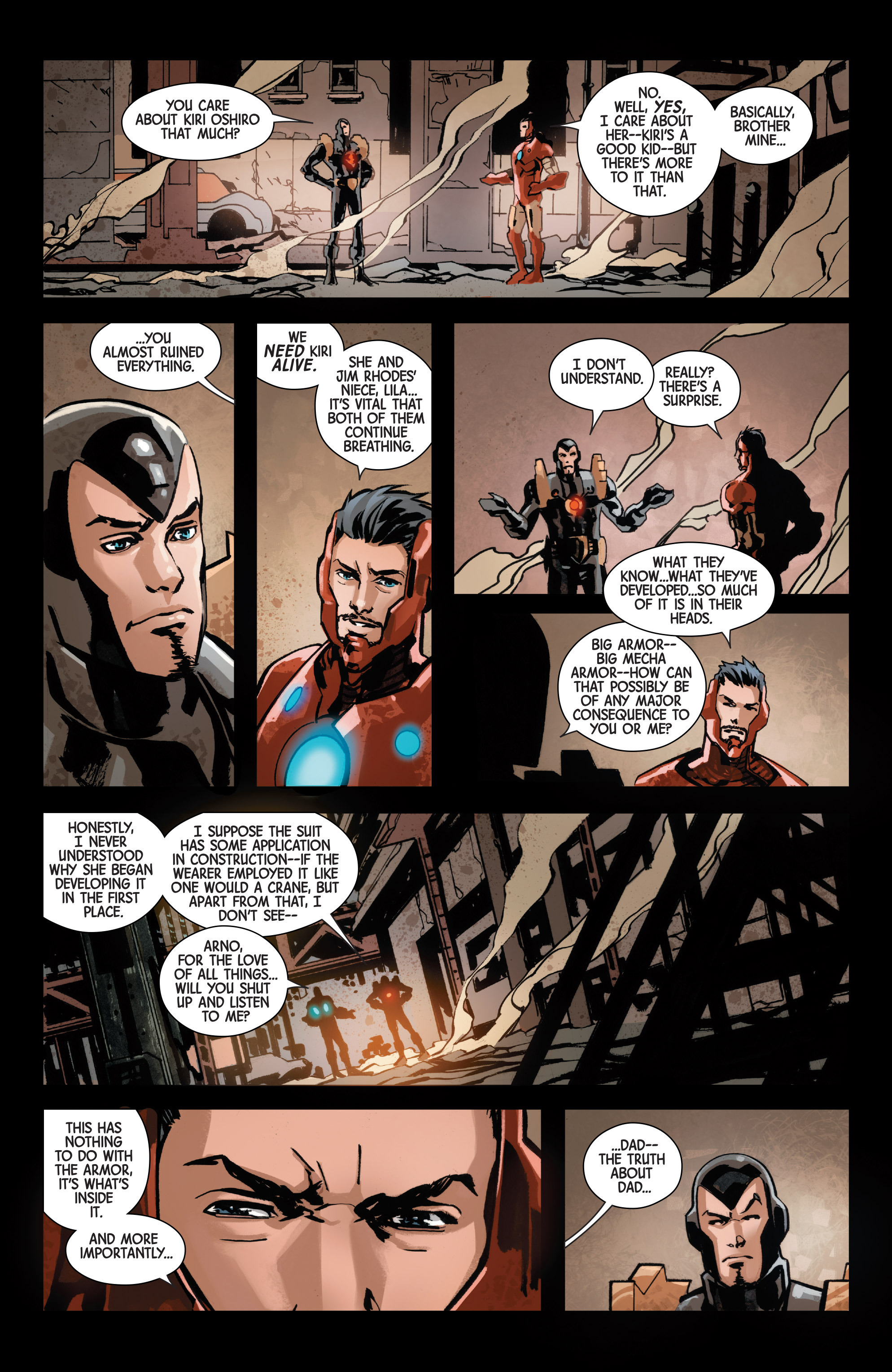 Read online Armor Wars comic -  Issue #5 - 9