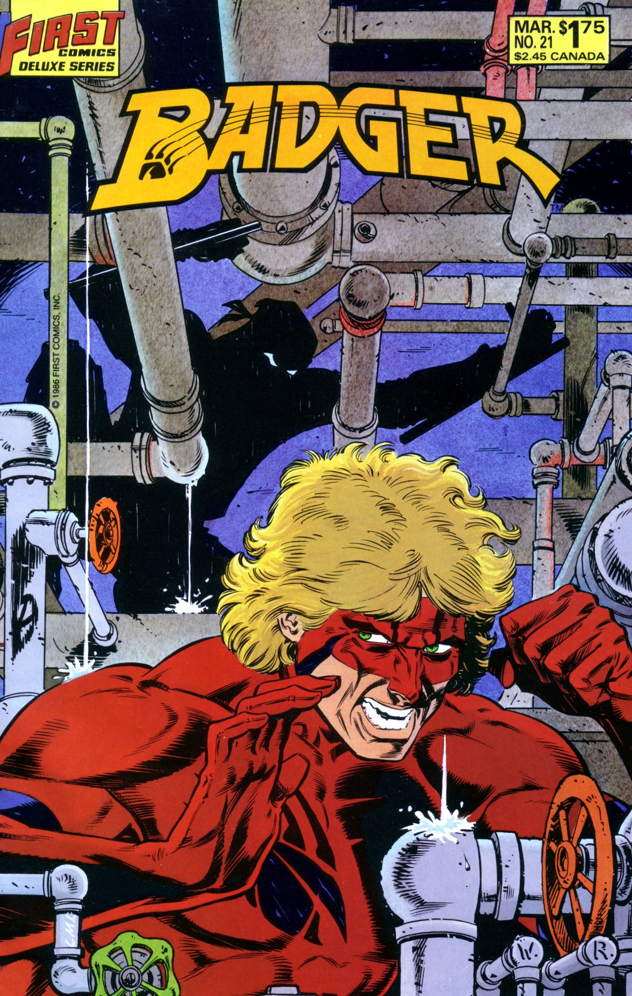 Read online The Badger comic -  Issue #21 - 1