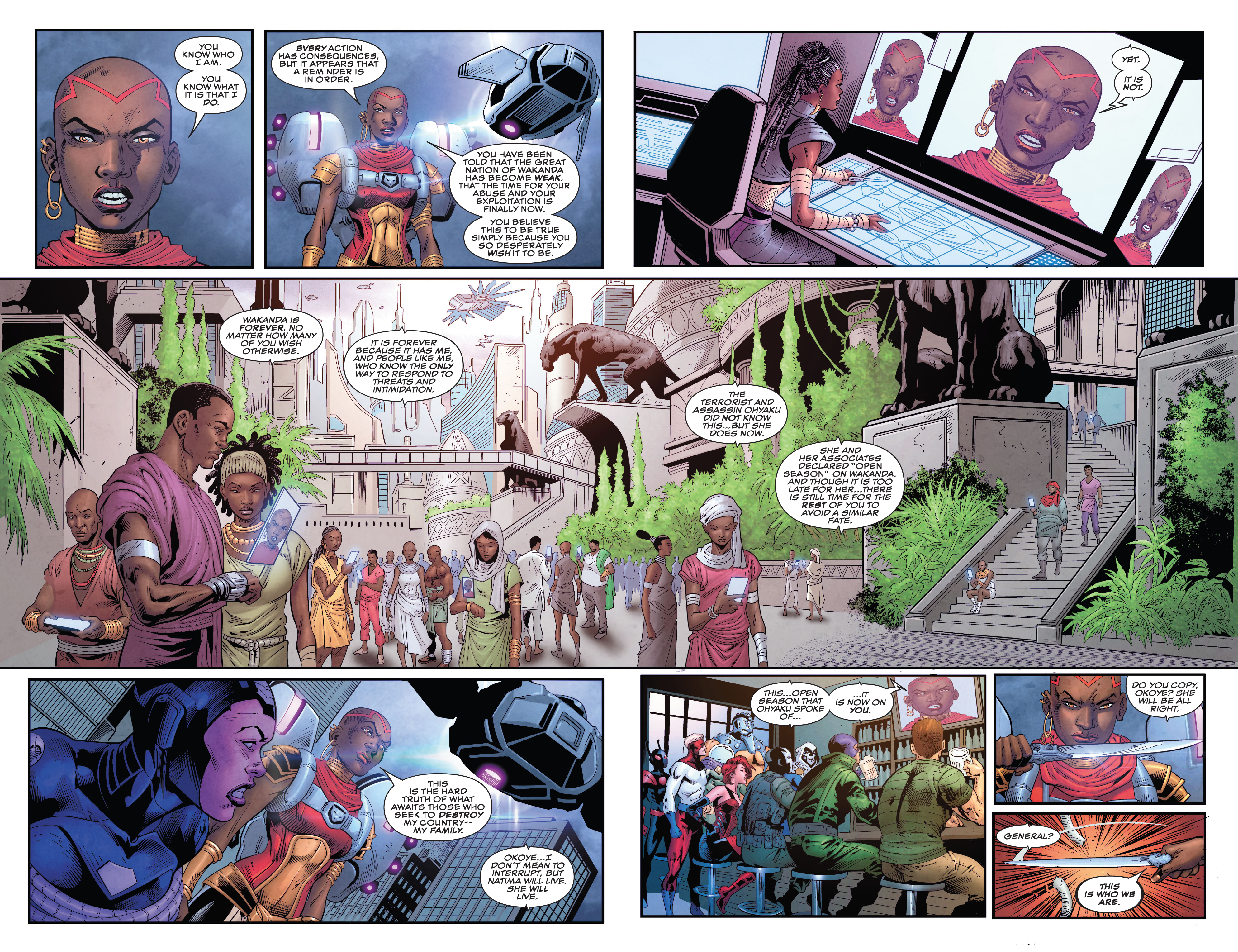 Read online Wakanda comic -  Issue #5 - 18
