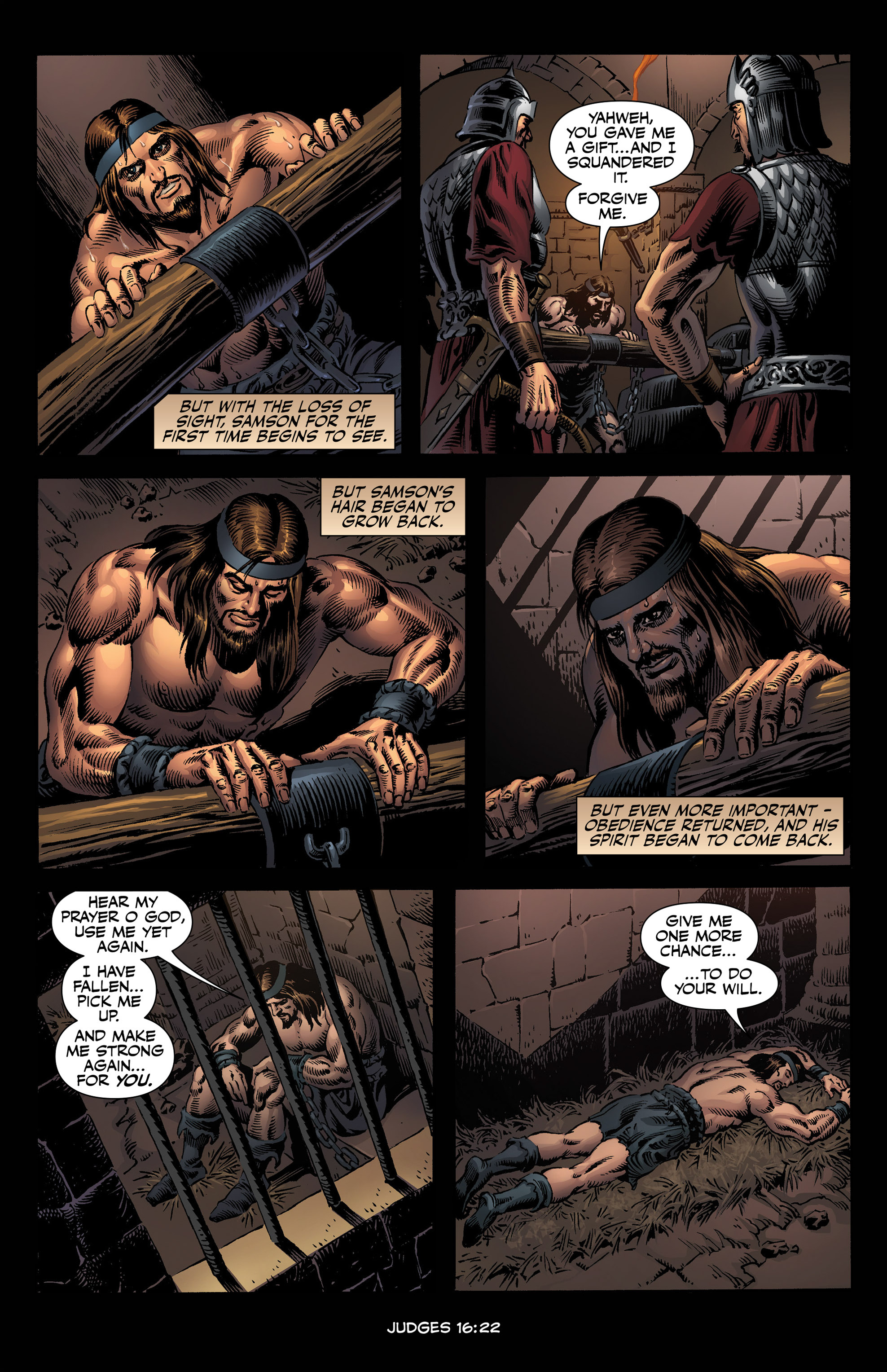 Read online The Kingstone Bible comic -  Issue #4 - 96