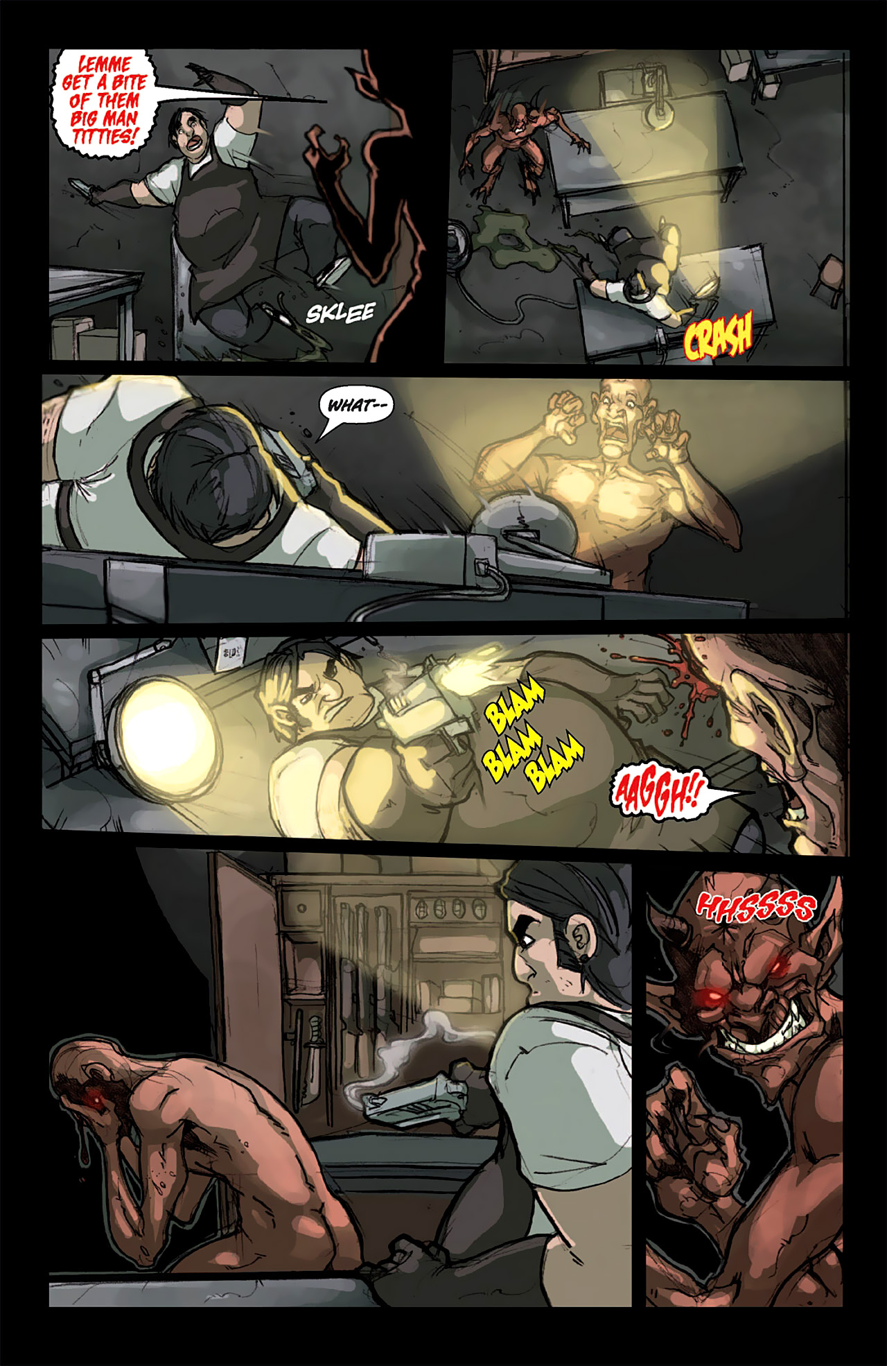 Read online Cindy the Demon Hunter comic -  Issue # TPB - 49