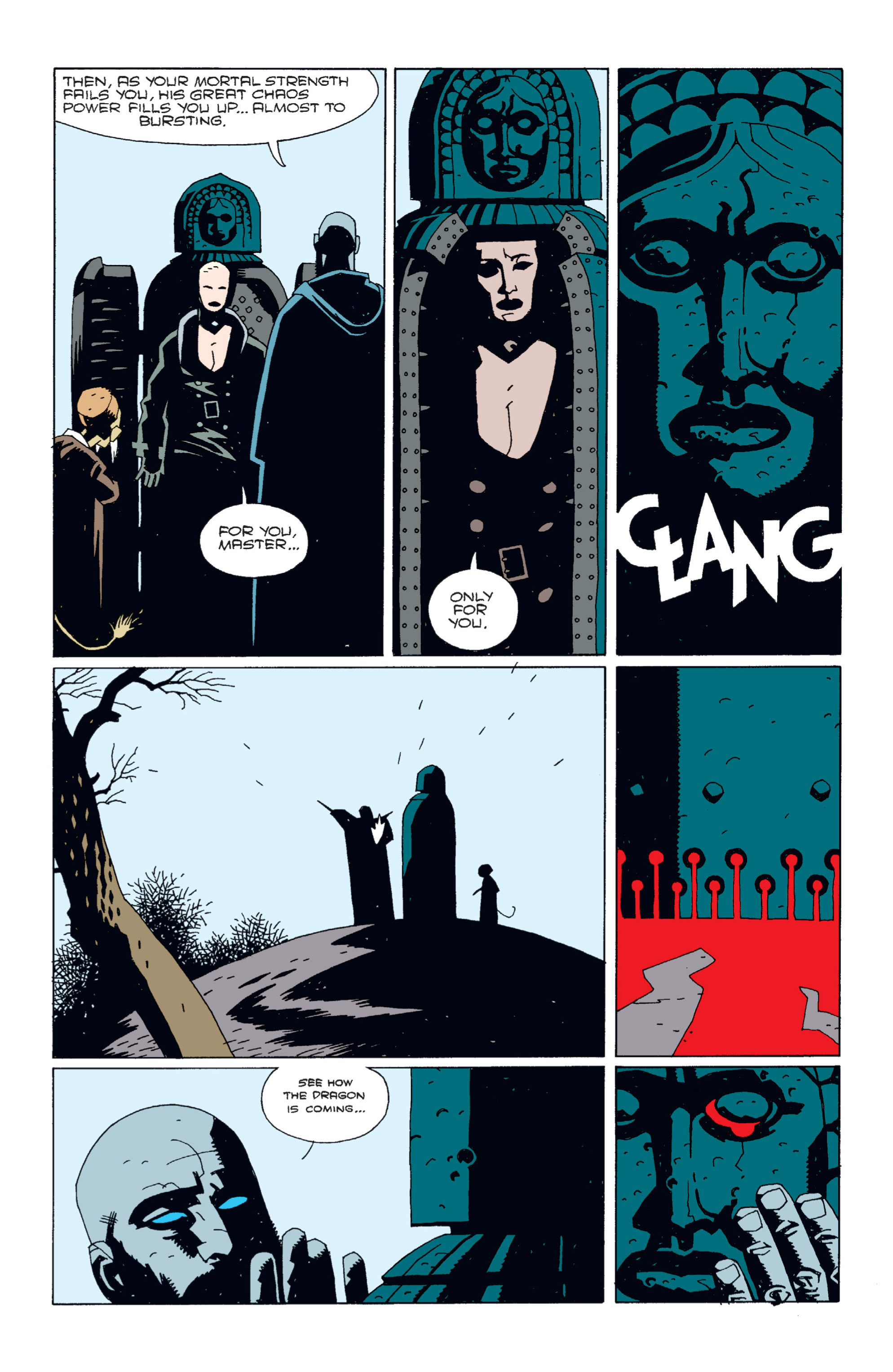 Read online Hellboy comic -  Issue #2 - 97