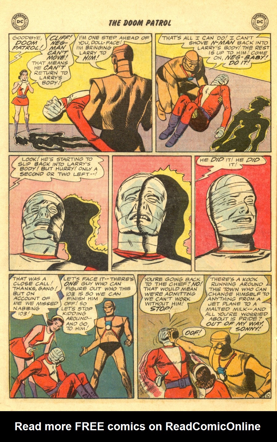 Read online Doom Patrol (1964) comic -  Issue #98 - 16