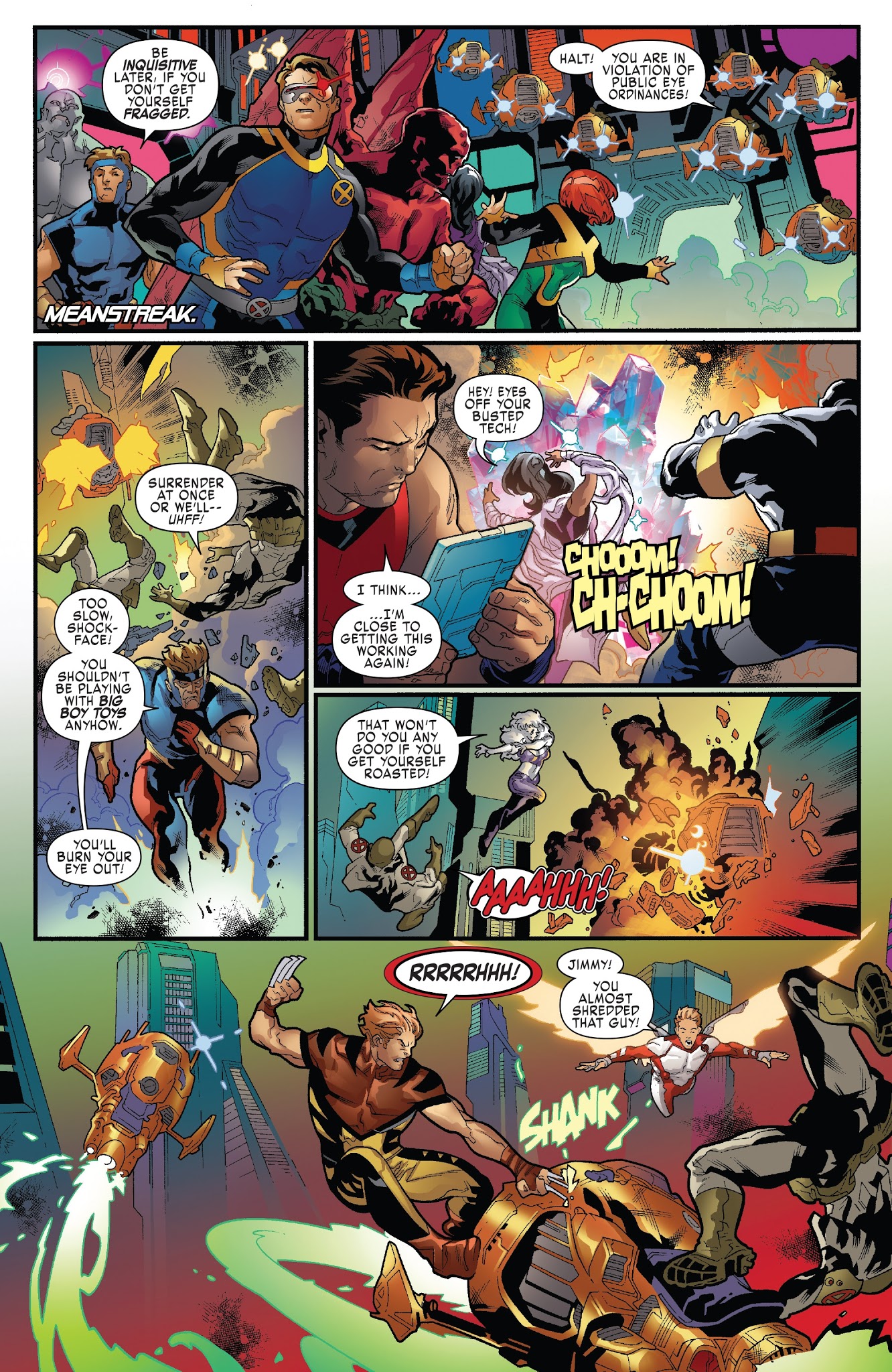 Read online X-Men: Blue comic -  Issue #17 - 7