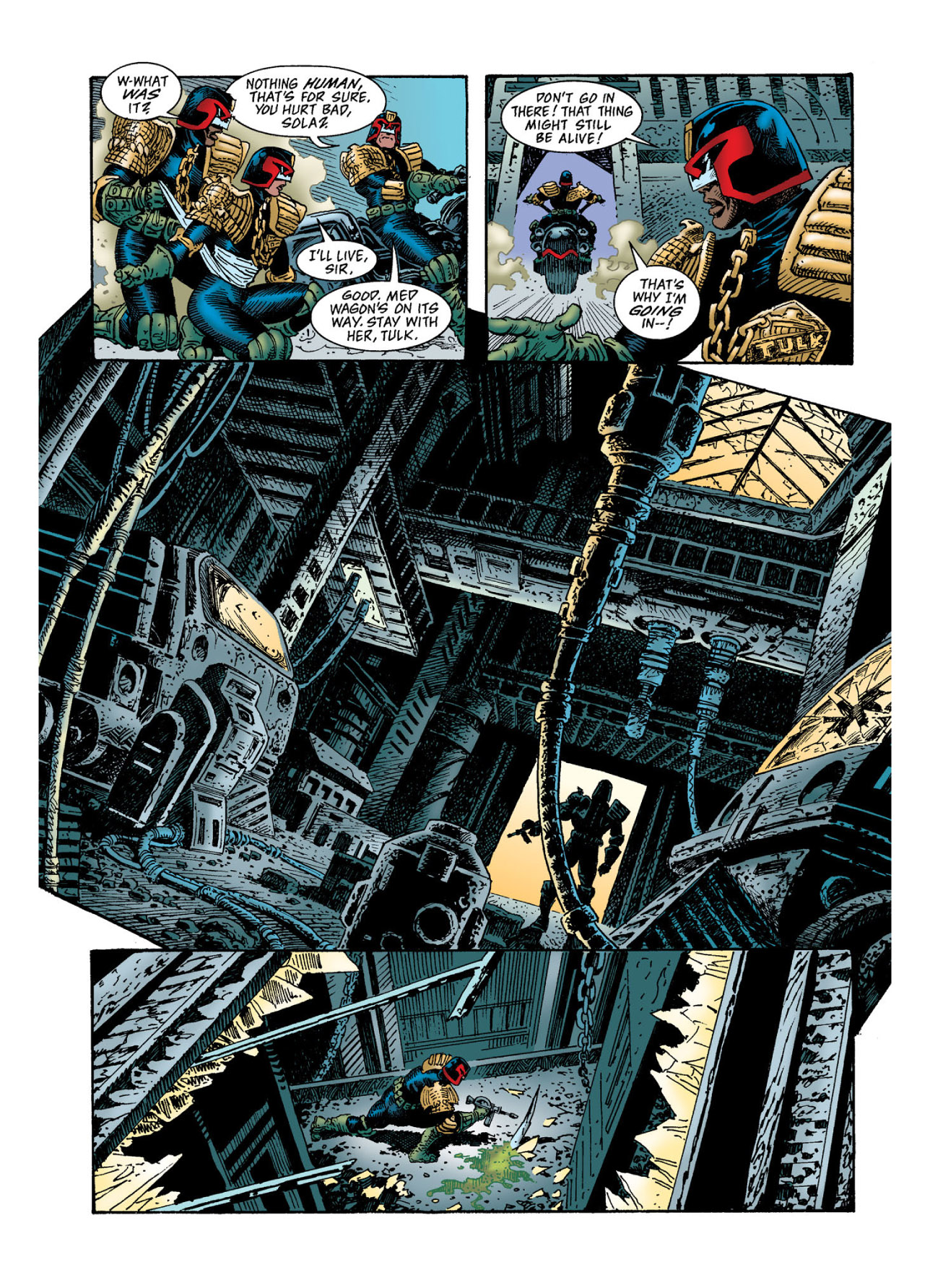 Read online Judge Dredd: The Complete Case Files comic -  Issue # TPB 27 - 248