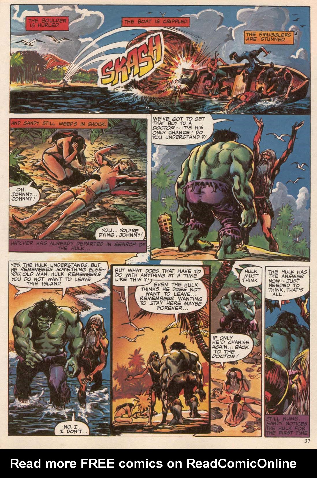 Read online Hulk (1978) comic -  Issue #18 - 37