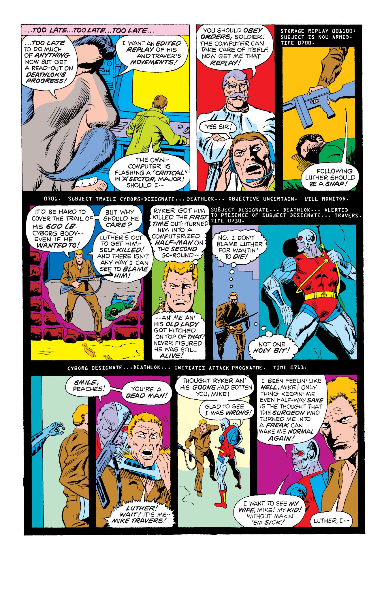 Read online Deathlok the Demolisher: The Complete Collection comic -  Issue # TPB - 107