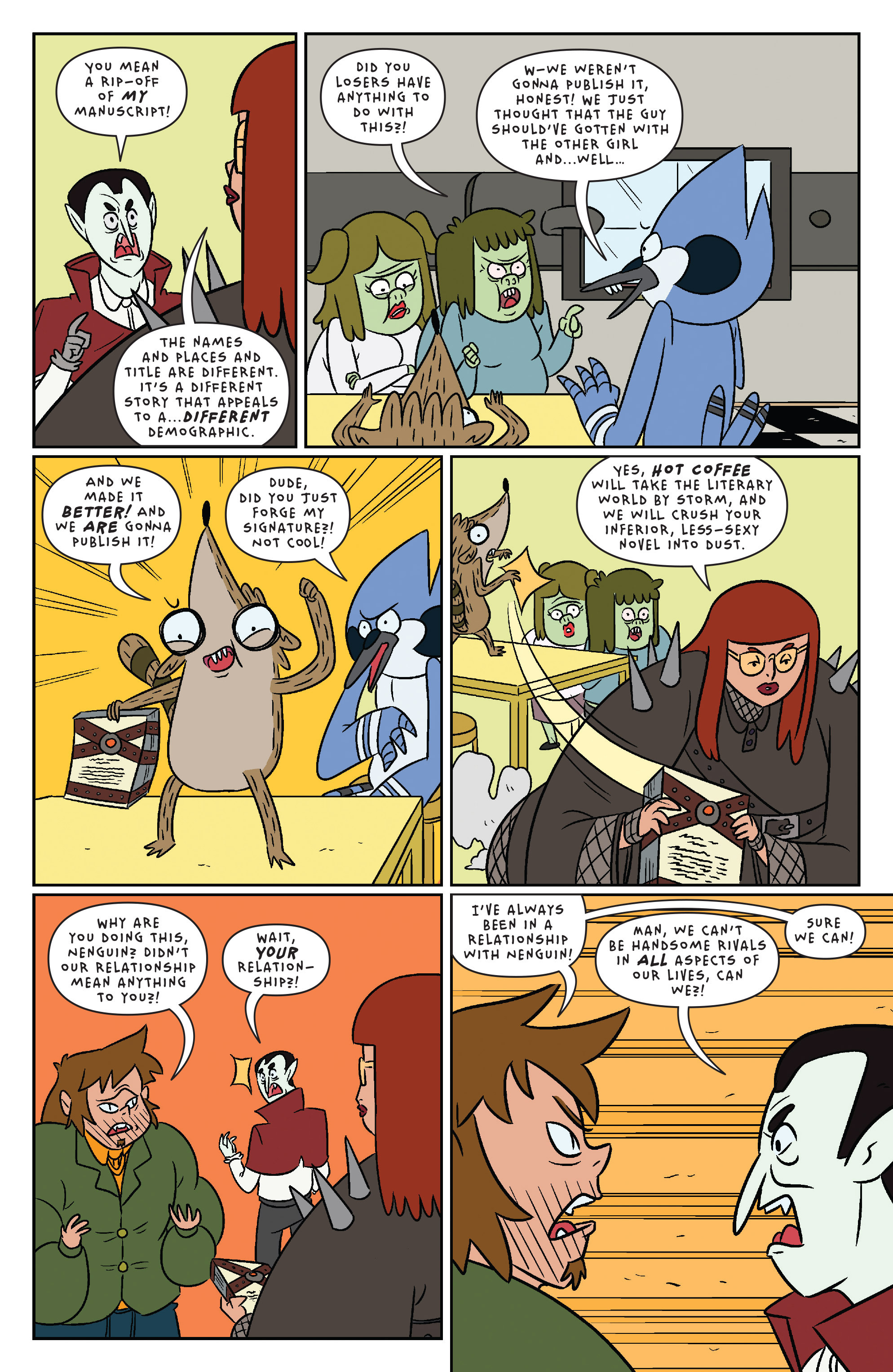 Read online Regular Show comic -  Issue #27 - 16
